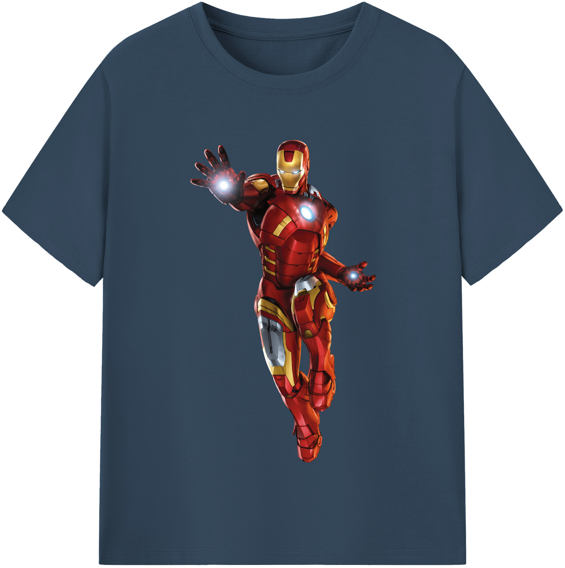 （画像用） アベンジャーズ The Avengers レディースカジュアルプリントTシャツ（綿100％）