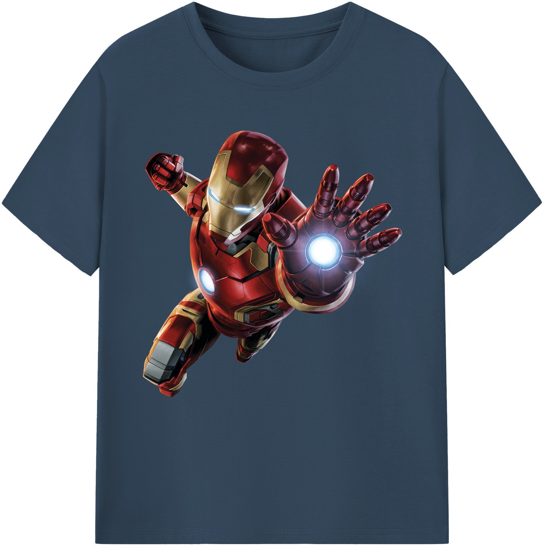 （画像用） アベンジャーズ The Avengers レディースカジュアルプリントTシャツ（綿100％）