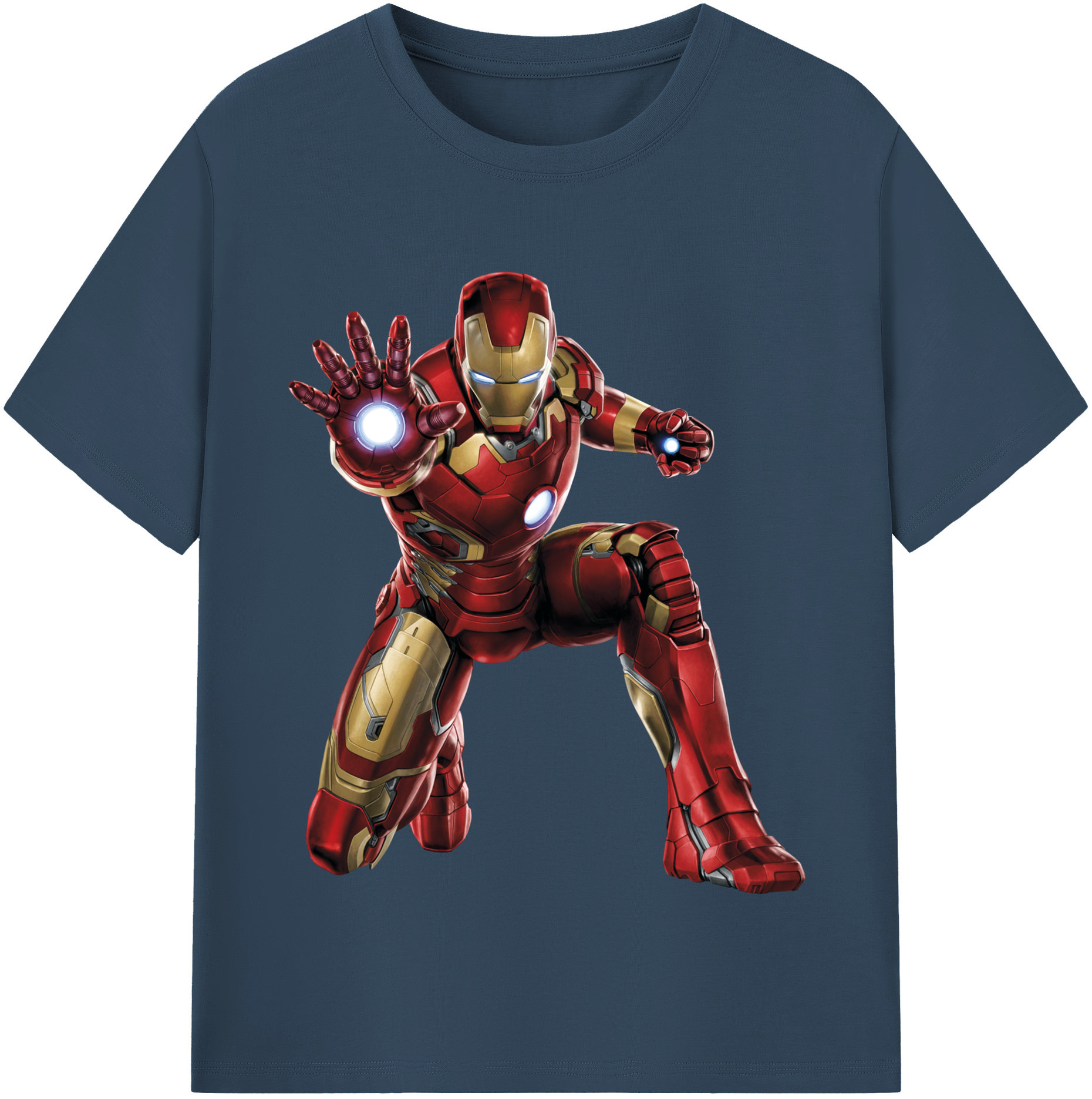 （画像用） アベンジャーズ The Avengers レディースカジュアルプリントTシャツ（綿100％）