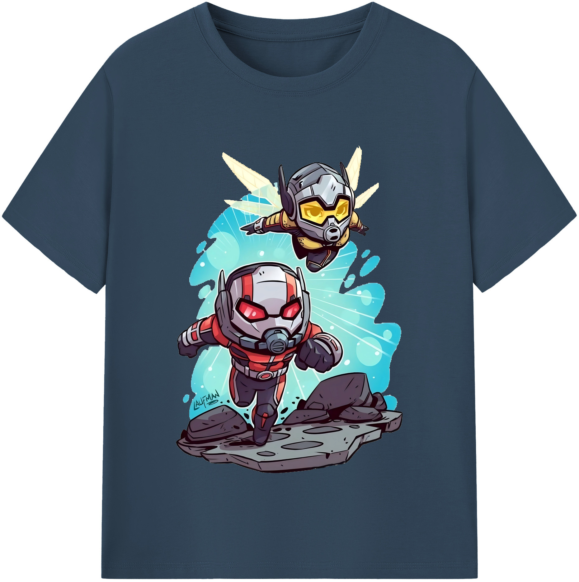 （画像用） アベンジャーズ The Avengers レディースカジュアルプリントTシャツ（綿100％）