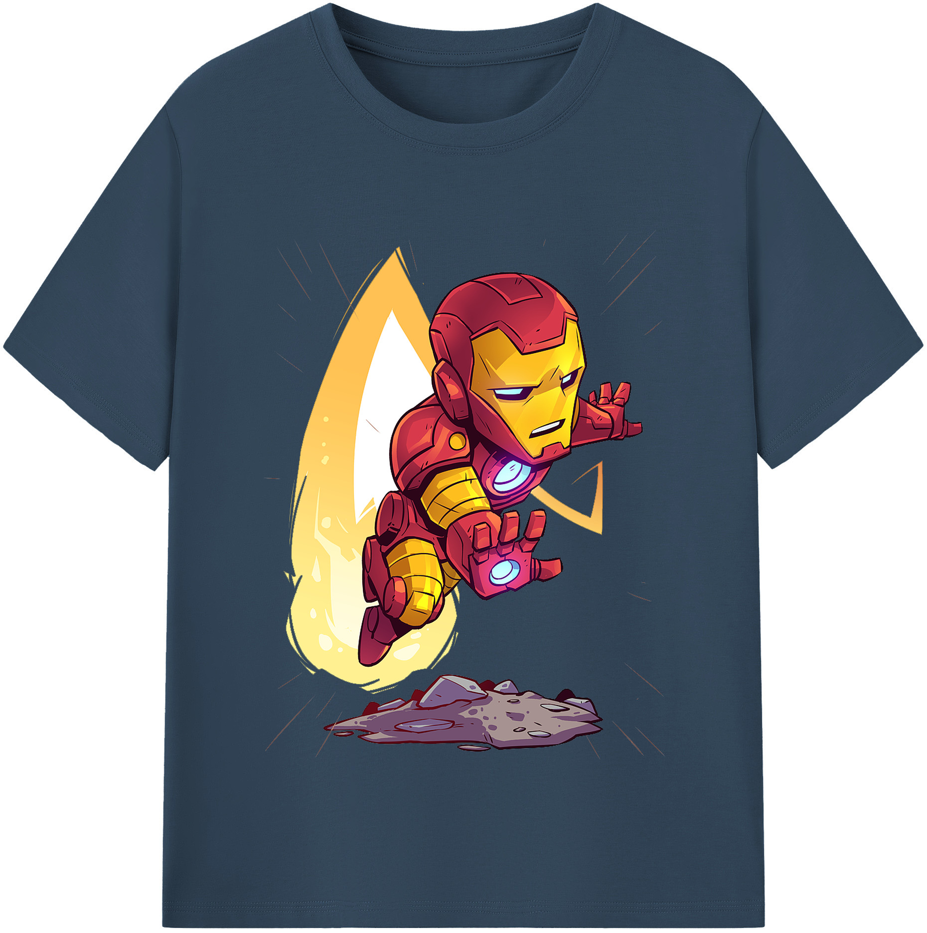 （画像用） アベンジャーズ The Avengers レディースカジュアルプリントTシャツ（綿100％）