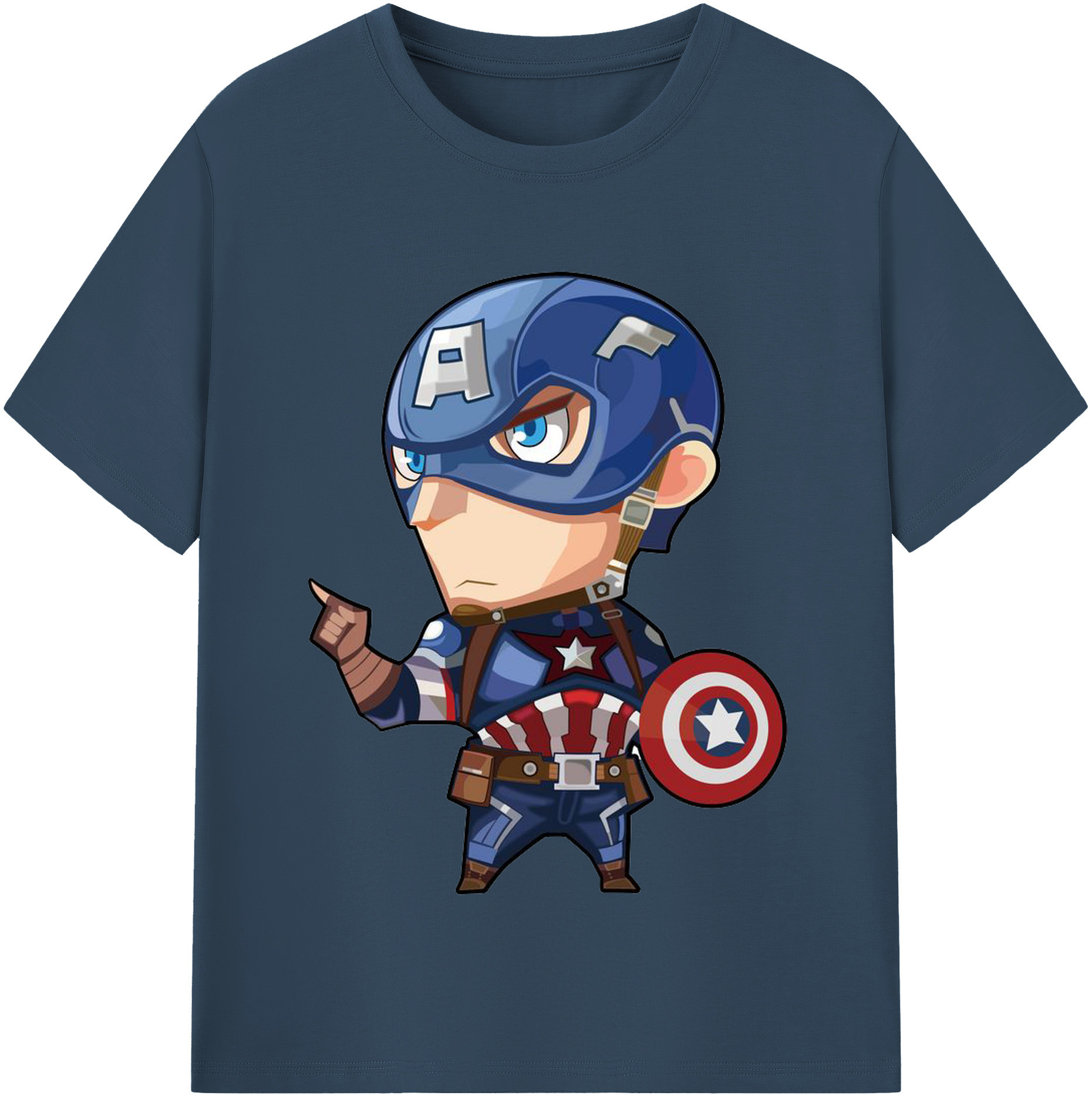 （画像用） アベンジャーズ The Avengers レディースカジュアルプリントTシャツ（綿100％）