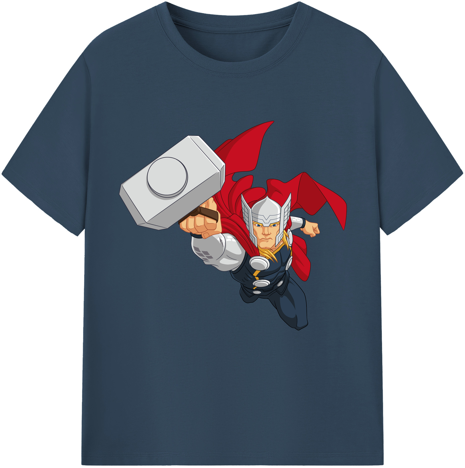 （画像用） アベンジャーズ The Avengers レディースカジュアルプリントTシャツ（綿100％）