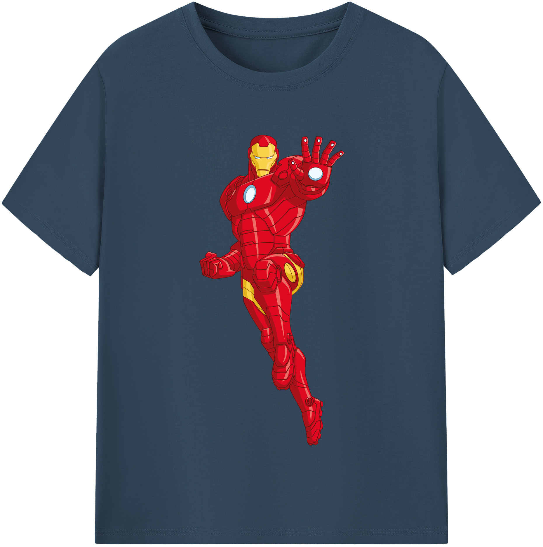 （画像用） アベンジャーズ The Avengers レディースカジュアルプリントTシャツ（綿100％）