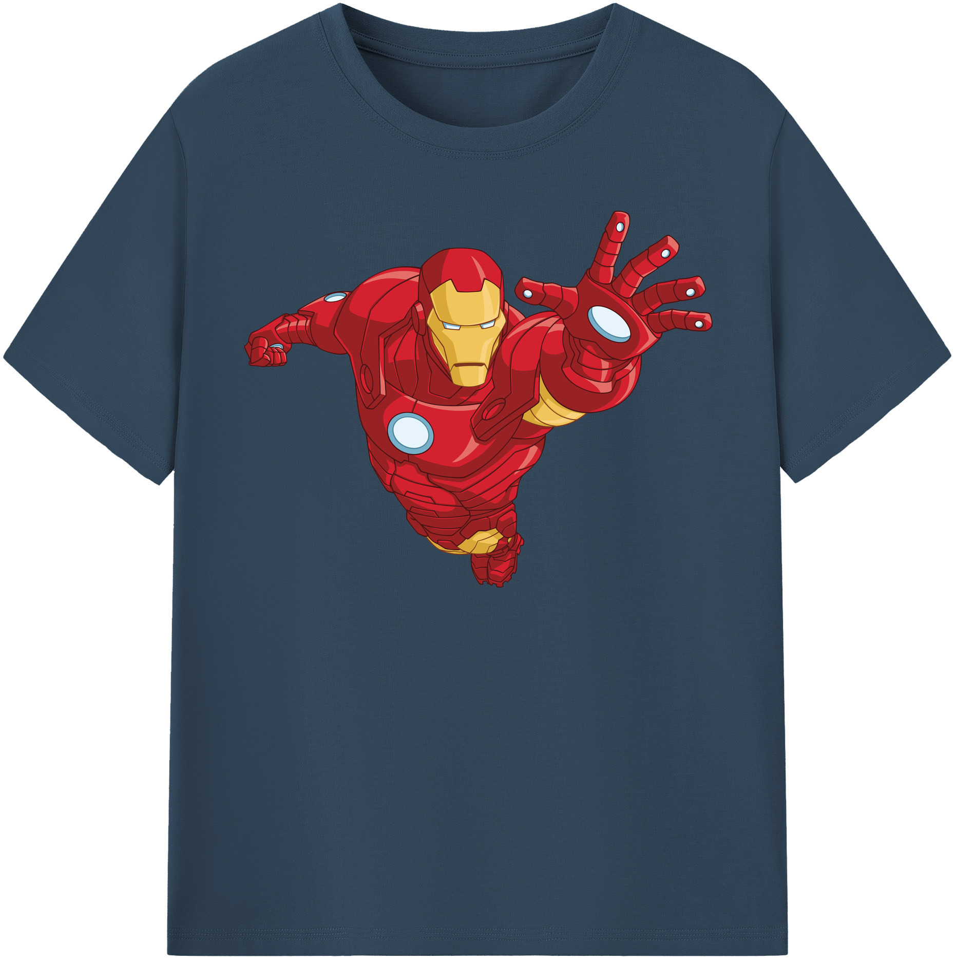 （画像用） アベンジャーズ The Avengers レディースカジュアルプリントTシャツ（綿100％）