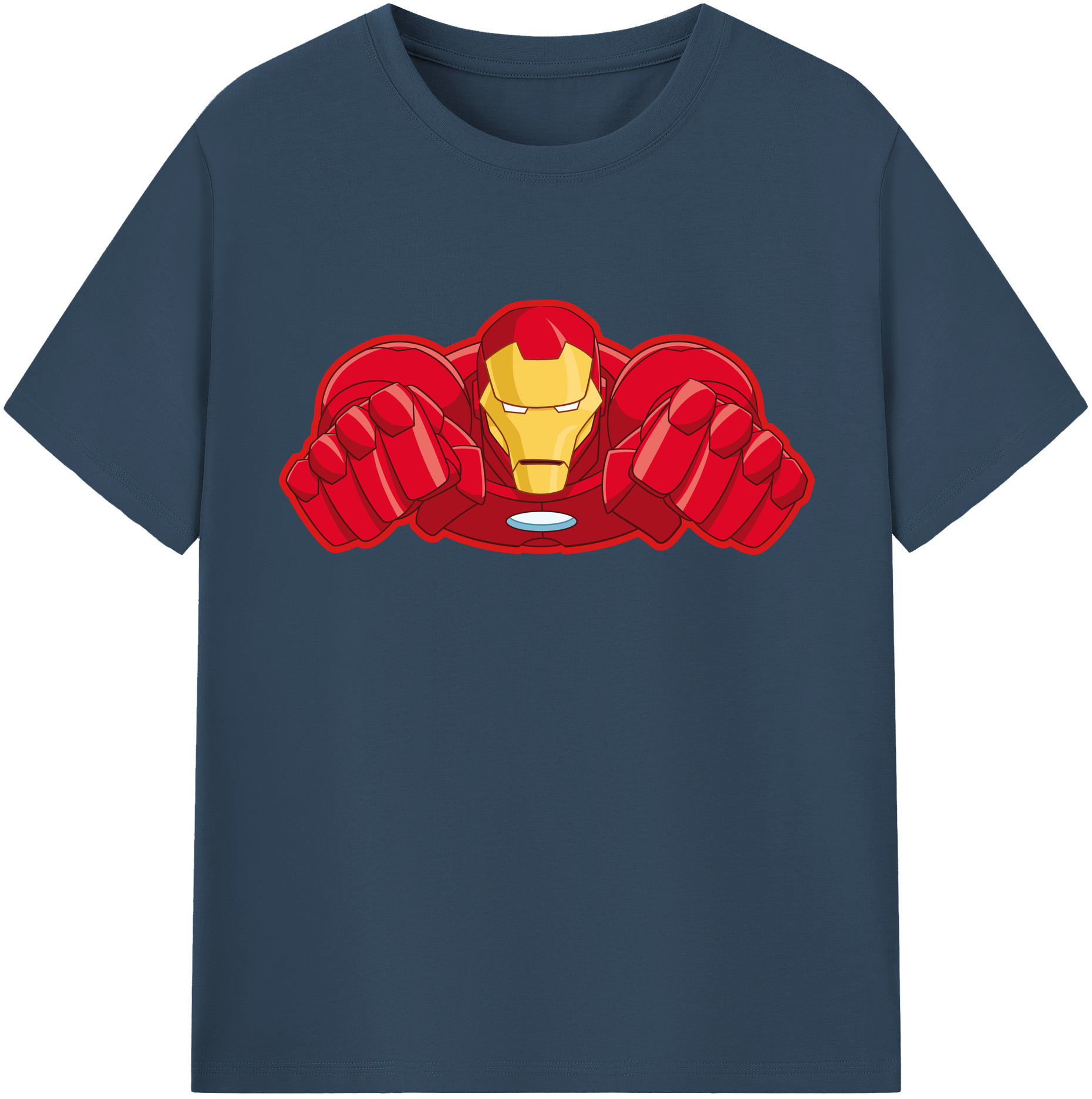 （画像用） アベンジャーズ The Avengers レディースカジュアルプリントTシャツ（綿100％）
