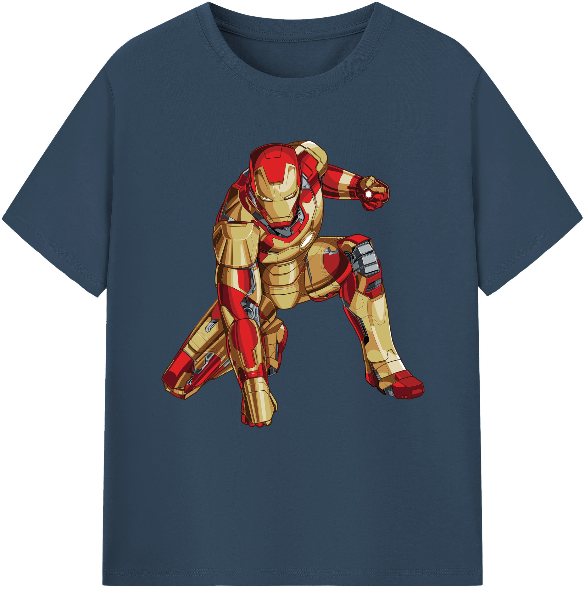 （画像用） アベンジャーズ The Avengers レディースカジュアルプリントTシャツ（綿100％）