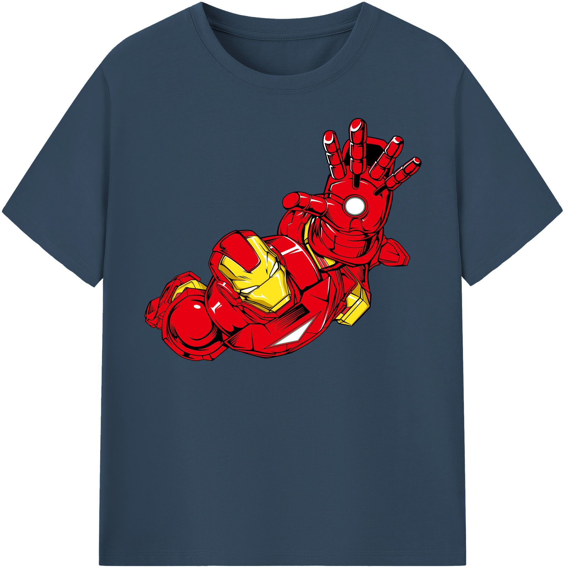 （画像用） アベンジャーズ The Avengers レディースカジュアルプリントTシャツ（綿100％）