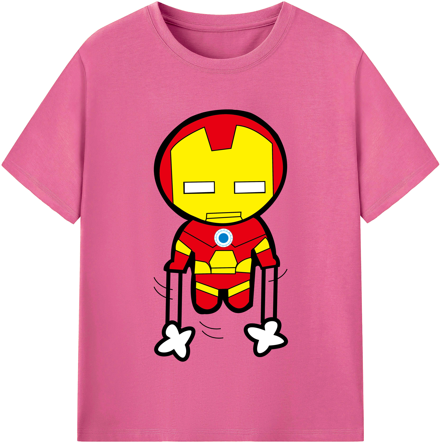 （画像用） アベンジャーズ The Avengers レディースカジュアルプリントTシャツ（綿100％）