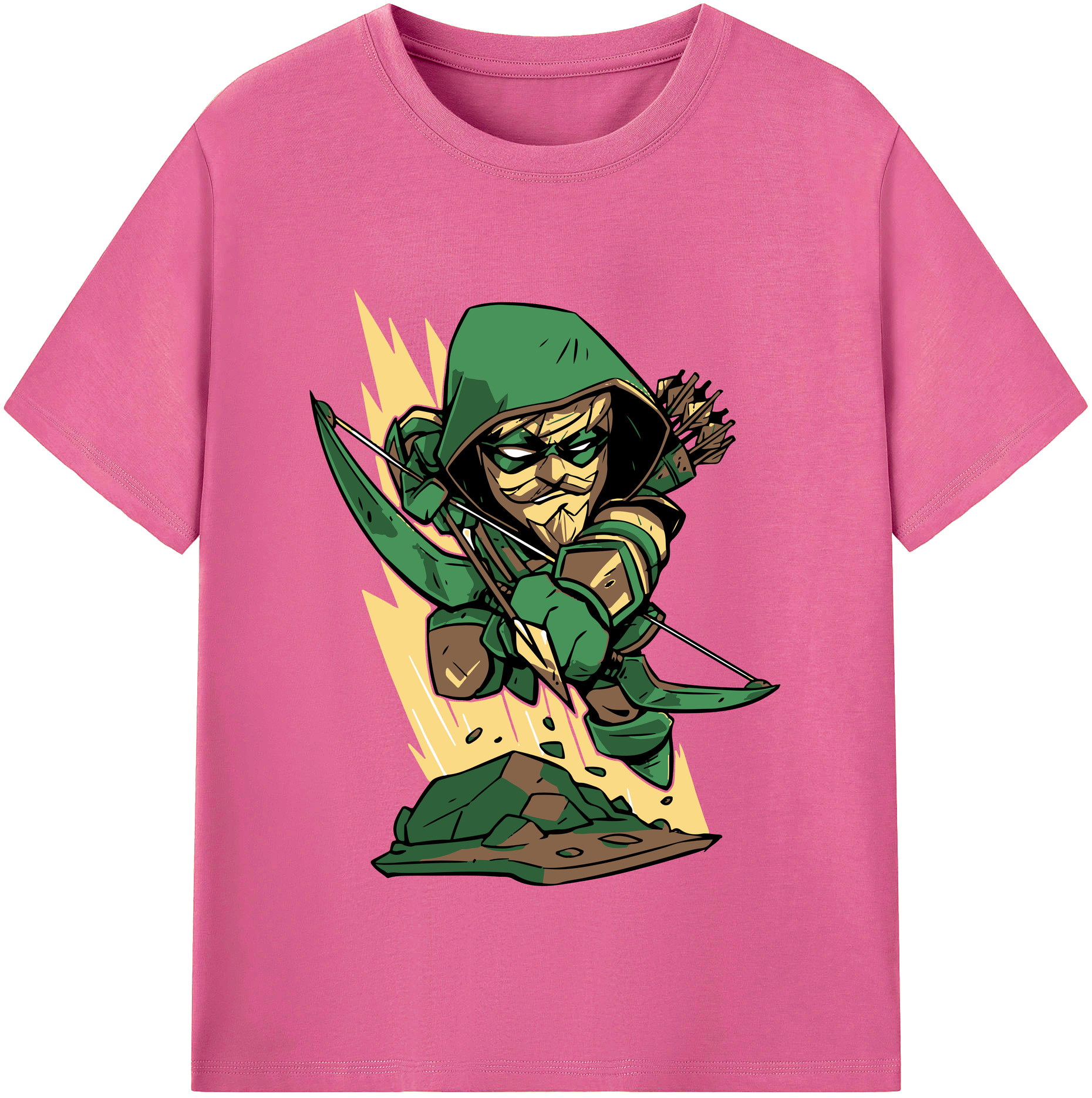 （画像用） アベンジャーズ The Avengers レディースカジュアルプリントTシャツ（綿100％）