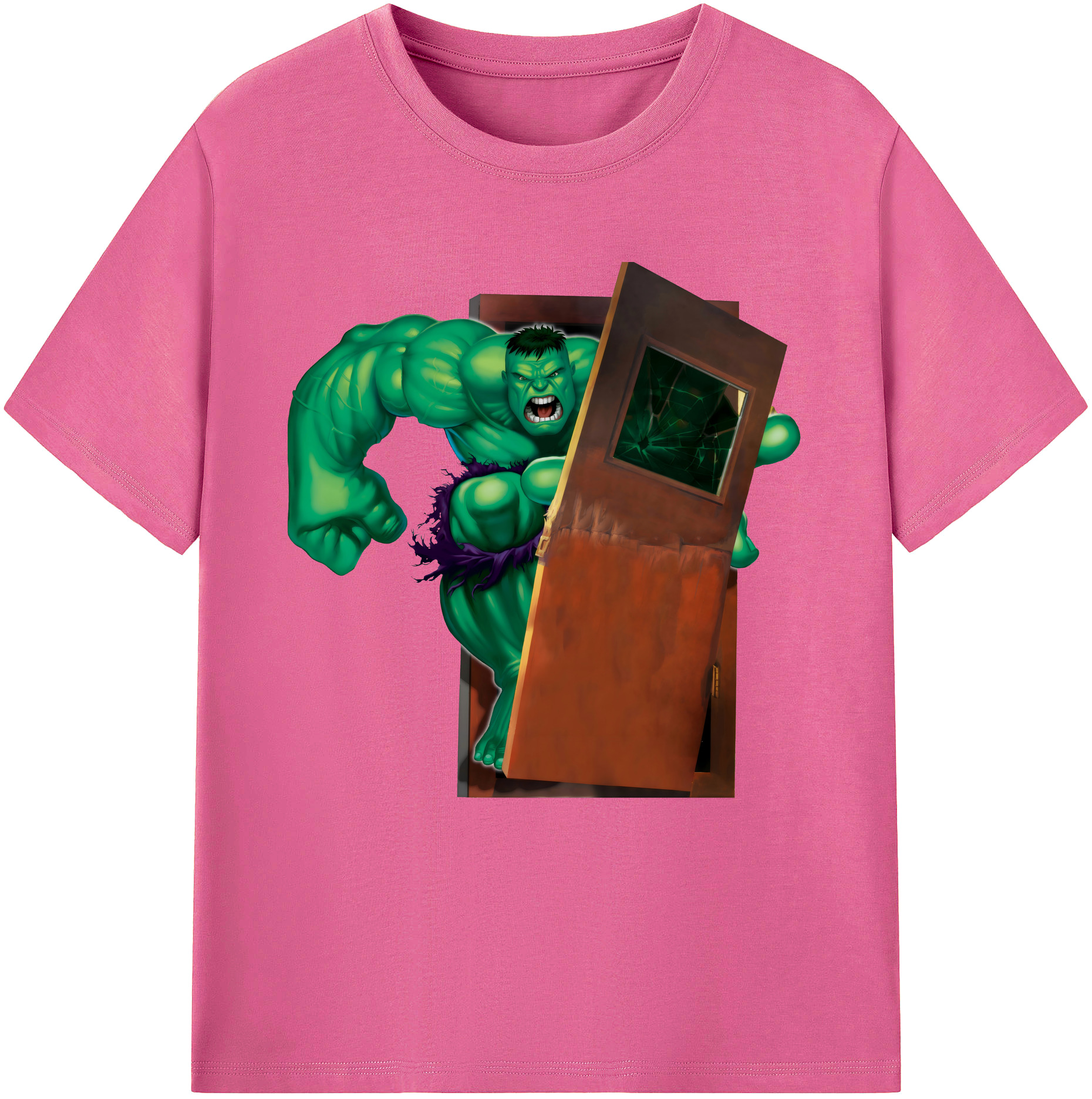 （画像用） アベンジャーズ The Avengers レディースカジュアルプリントTシャツ（綿100％）