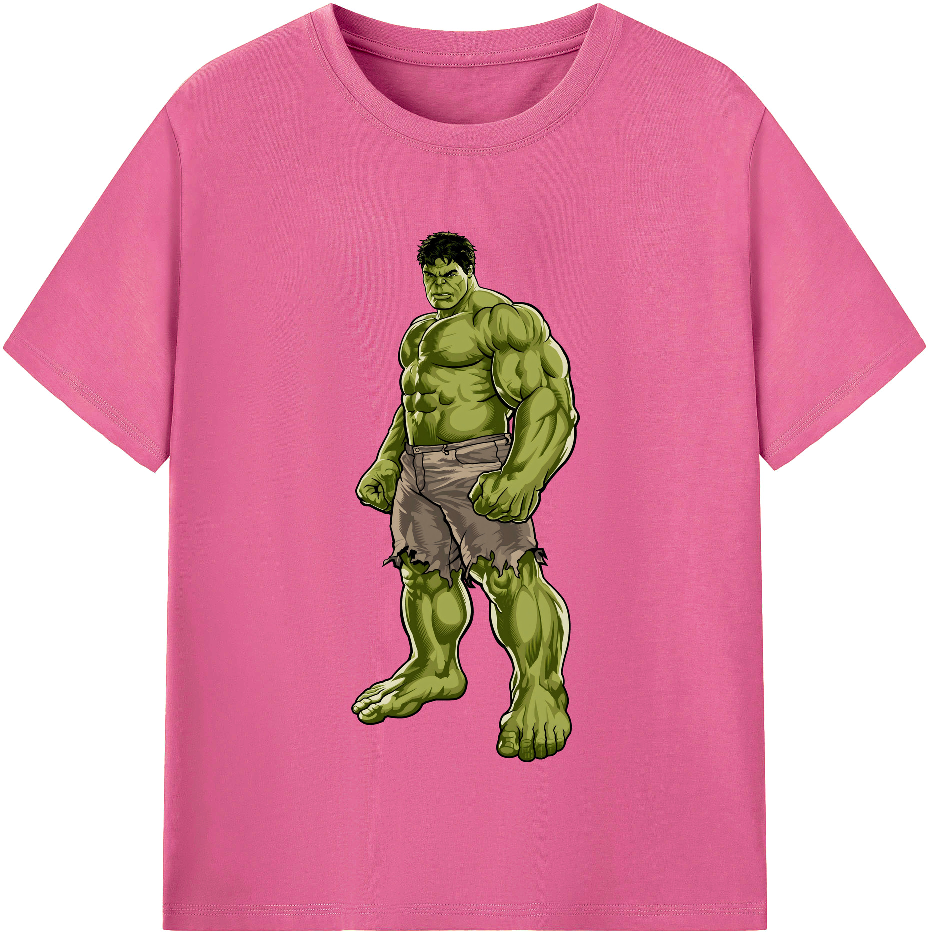 （画像用） アベンジャーズ The Avengers レディースカジュアルプリントTシャツ（綿100％）