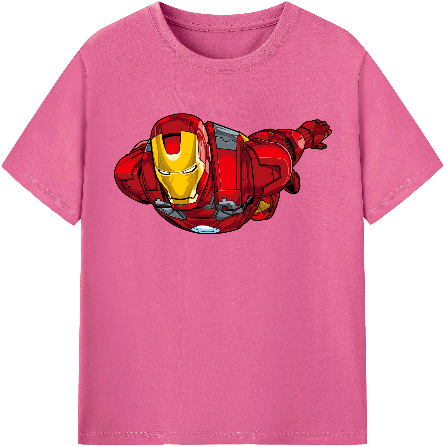 （画像用） アベンジャーズ The Avengers レディースカジュアルプリントTシャツ（綿100％）