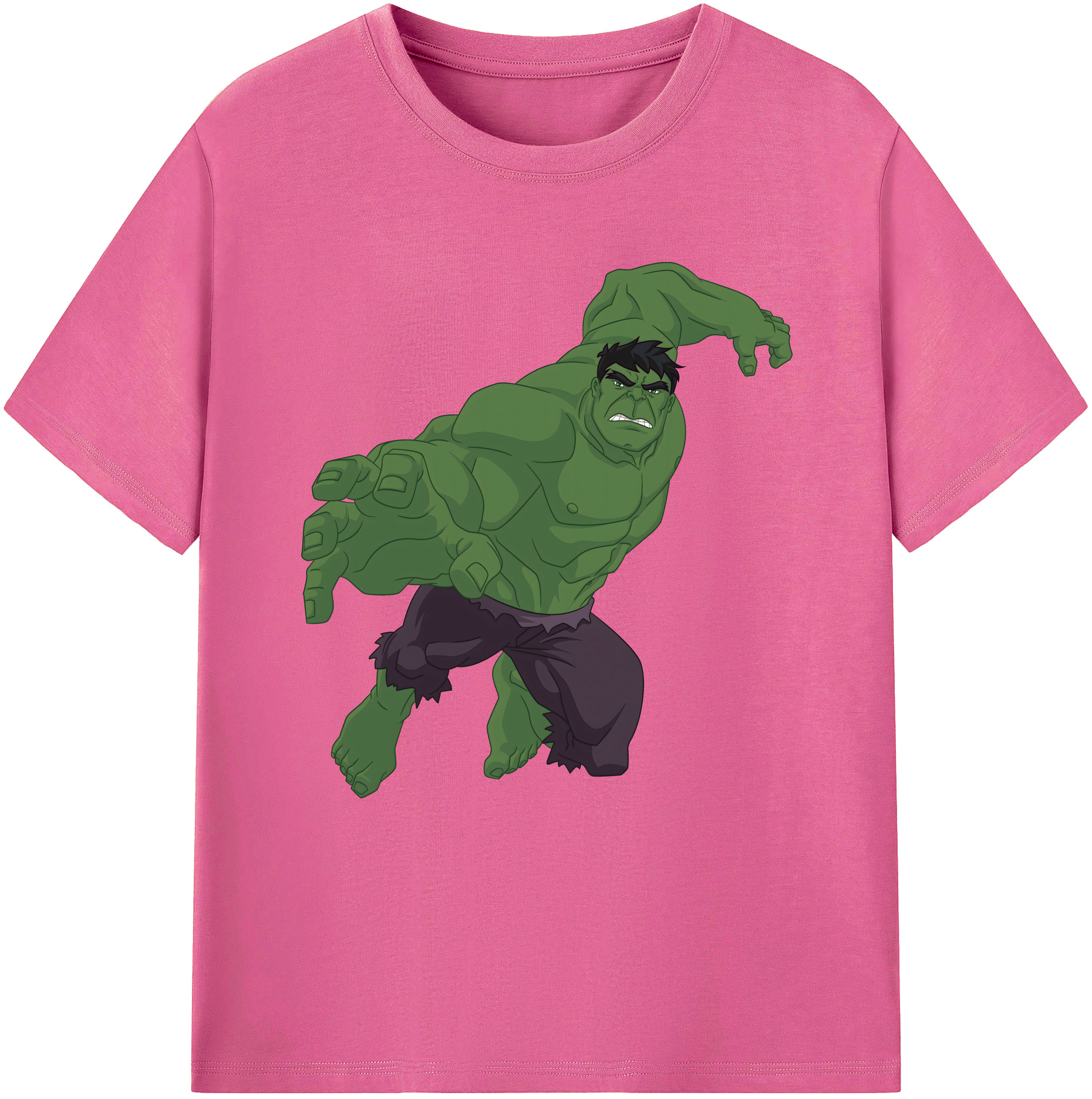 （画像用） アベンジャーズ The Avengers レディースカジュアルプリントTシャツ（綿100％）