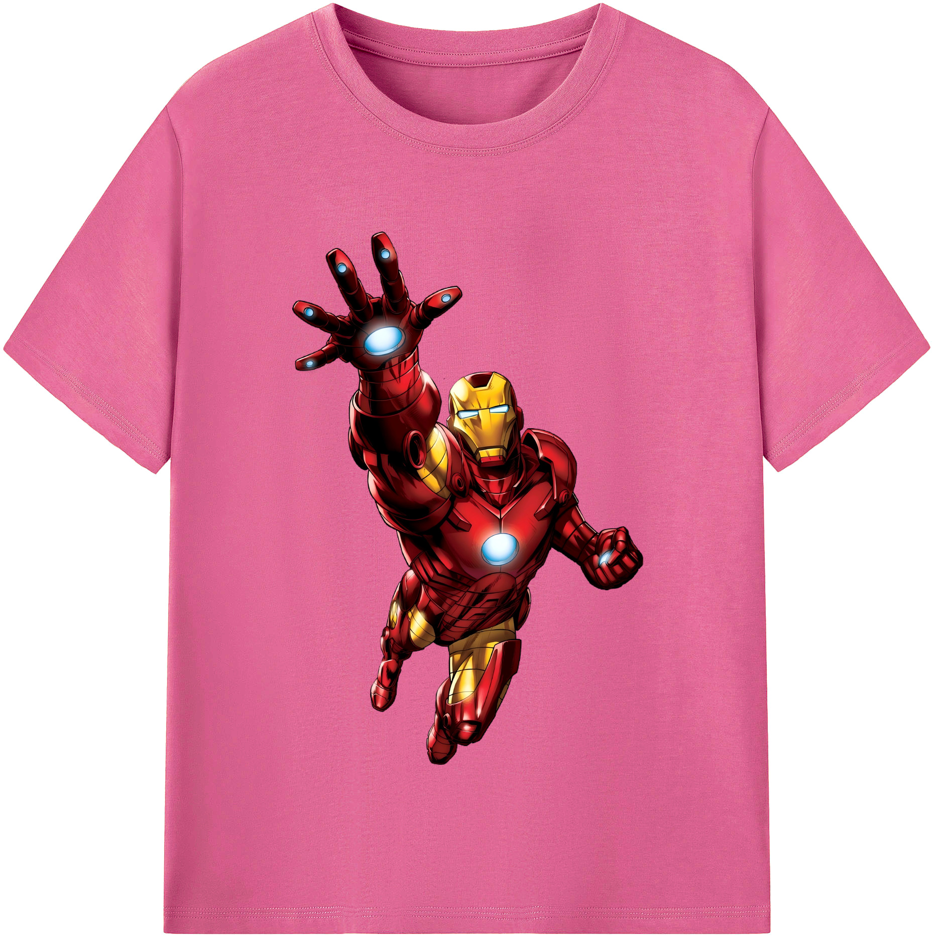 （画像用） アベンジャーズ The Avengers レディースカジュアルプリントTシャツ（綿100％）