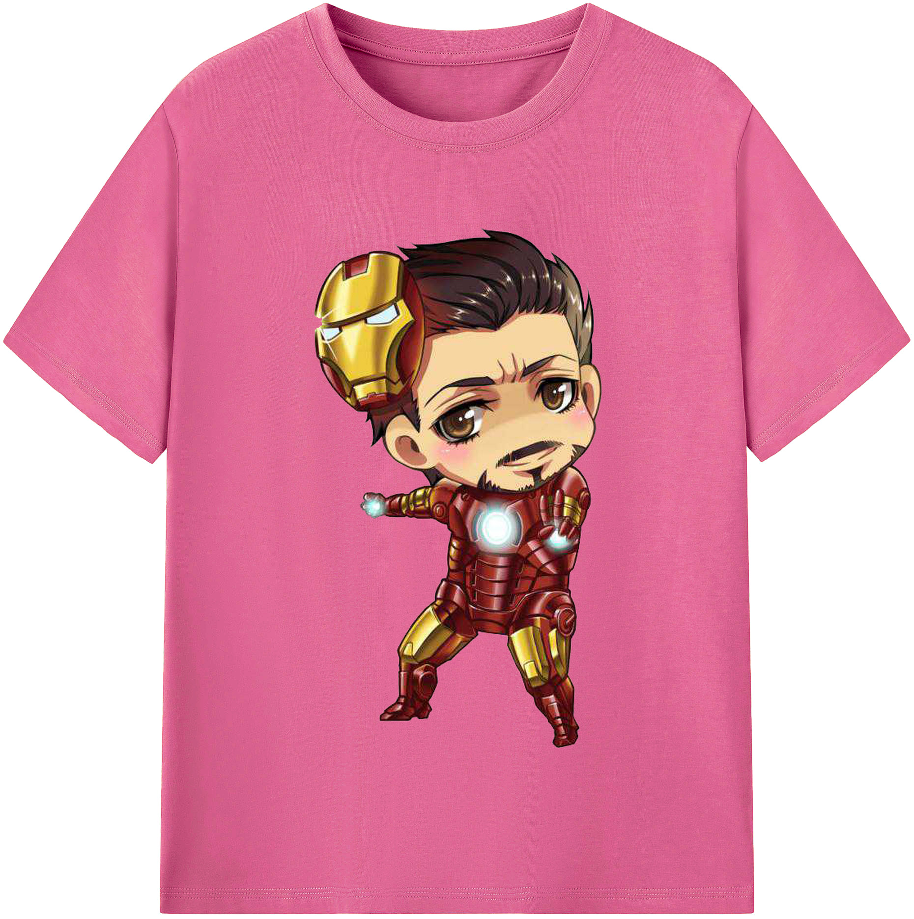 （画像用） アベンジャーズ The Avengers レディースカジュアルプリントTシャツ（綿100％）