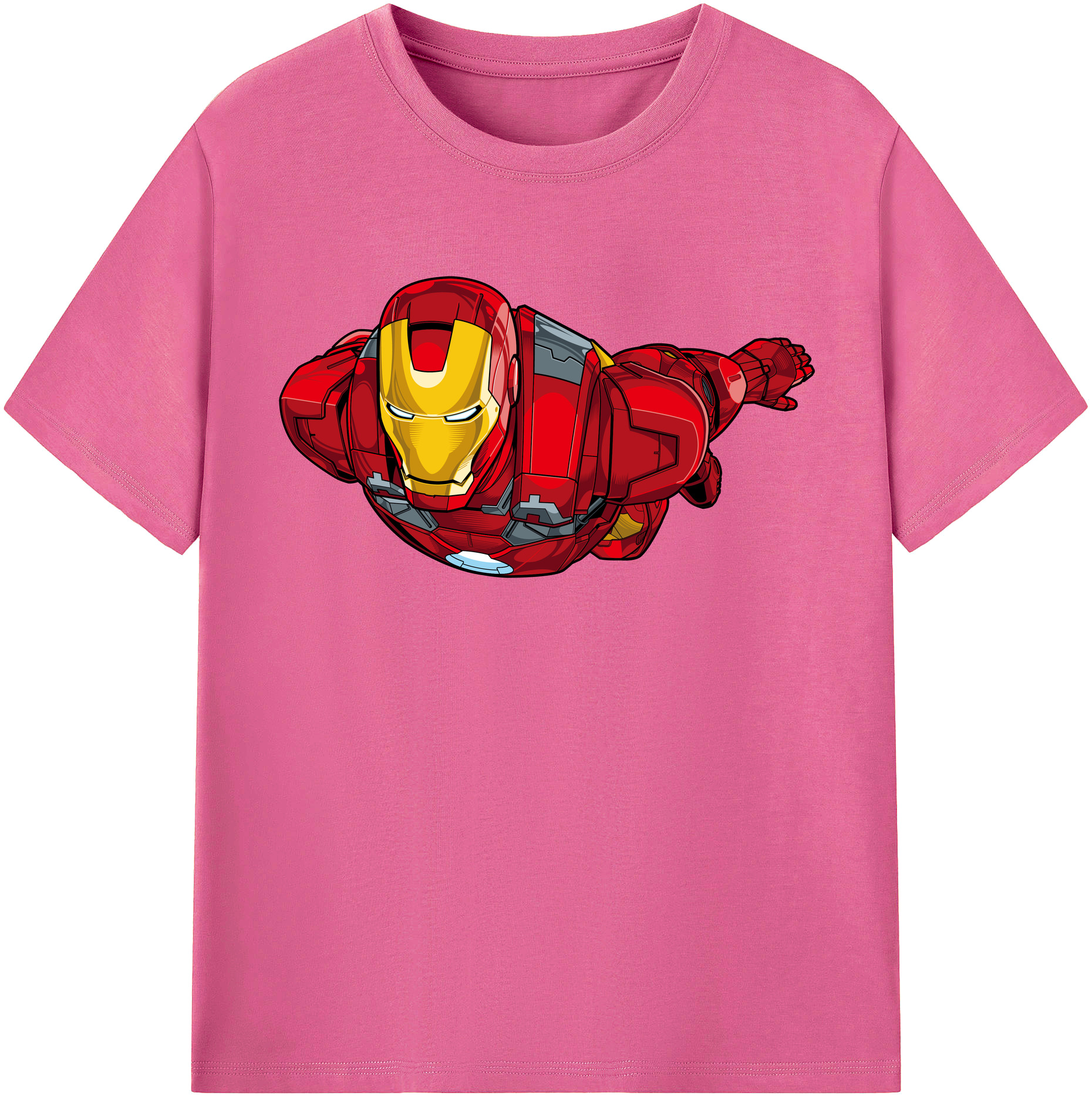 （画像用） アベンジャーズ The Avengers レディースカジュアルプリントTシャツ（綿100％）