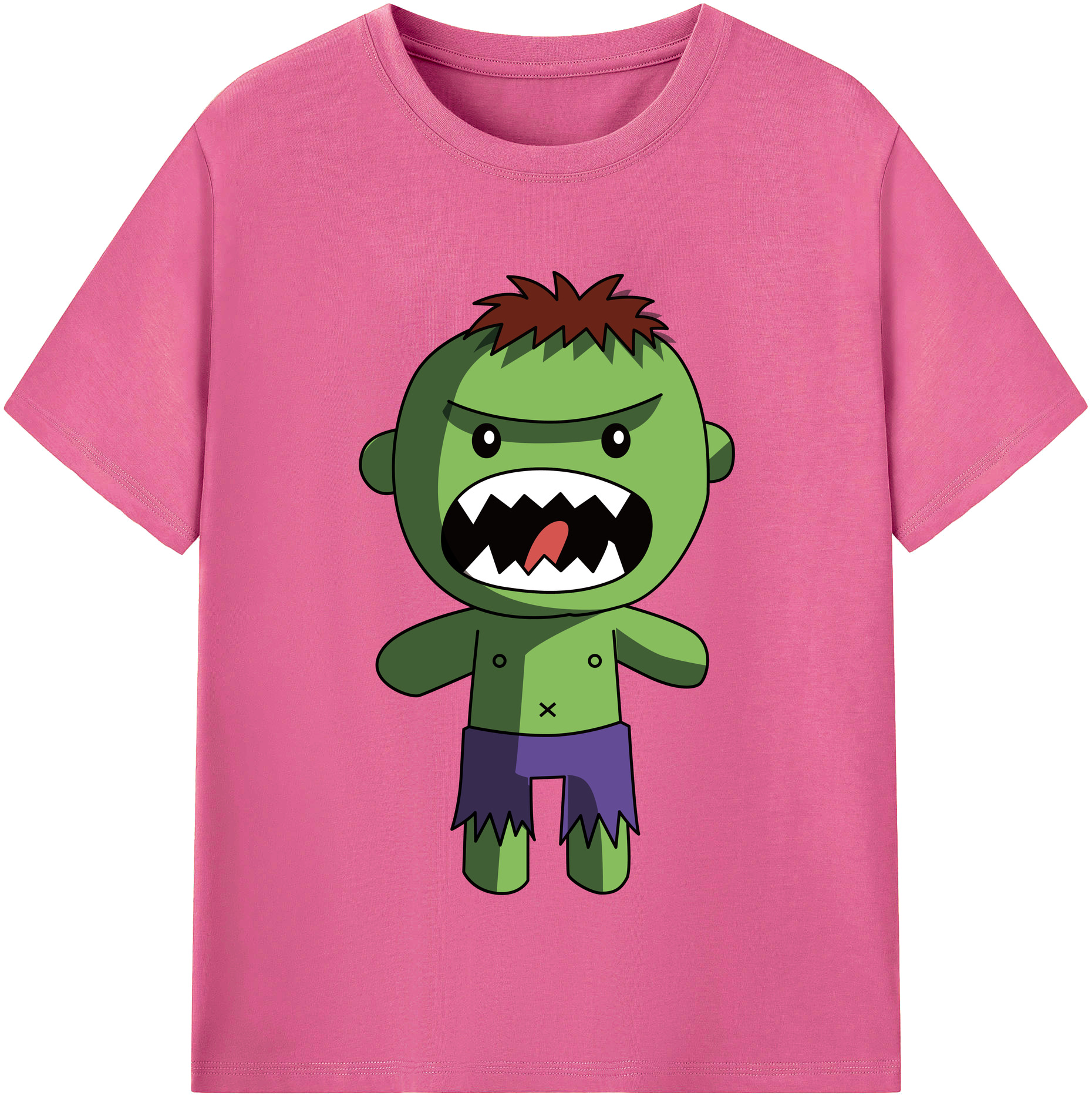 （画像用） アベンジャーズ The Avengers レディースカジュアルプリントTシャツ（綿100％）