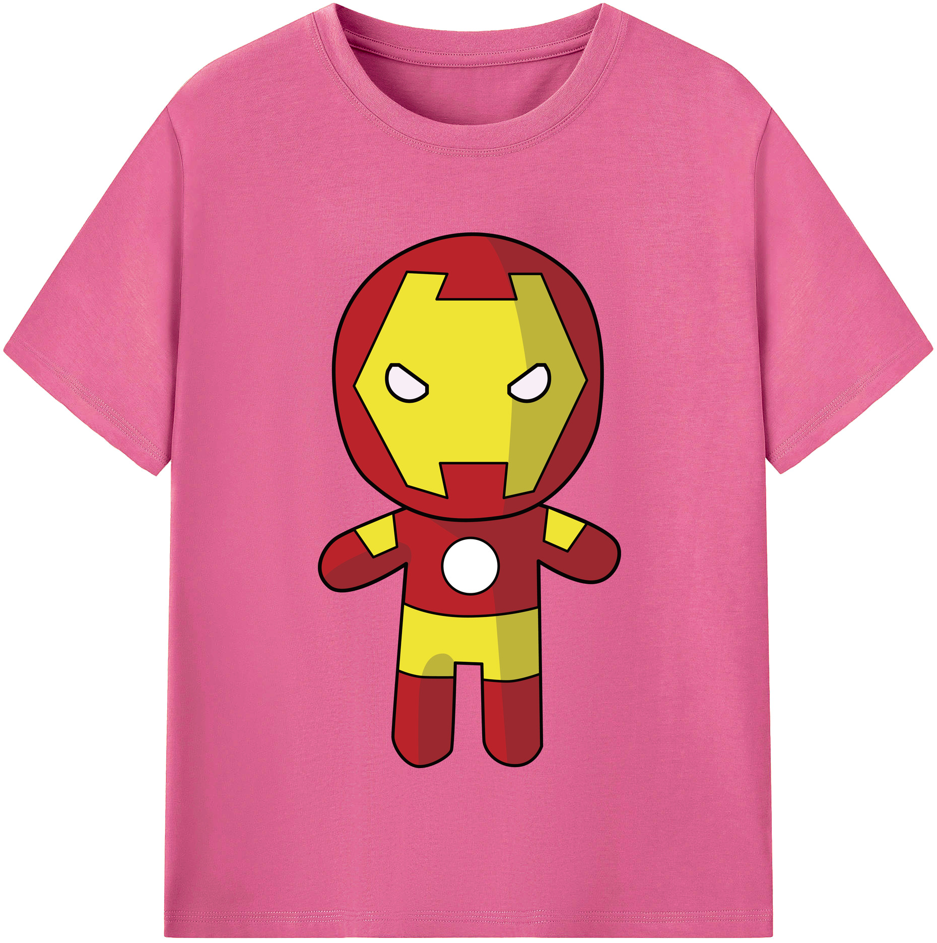 （画像用） アベンジャーズ The Avengers レディースカジュアルプリントTシャツ（綿100％）