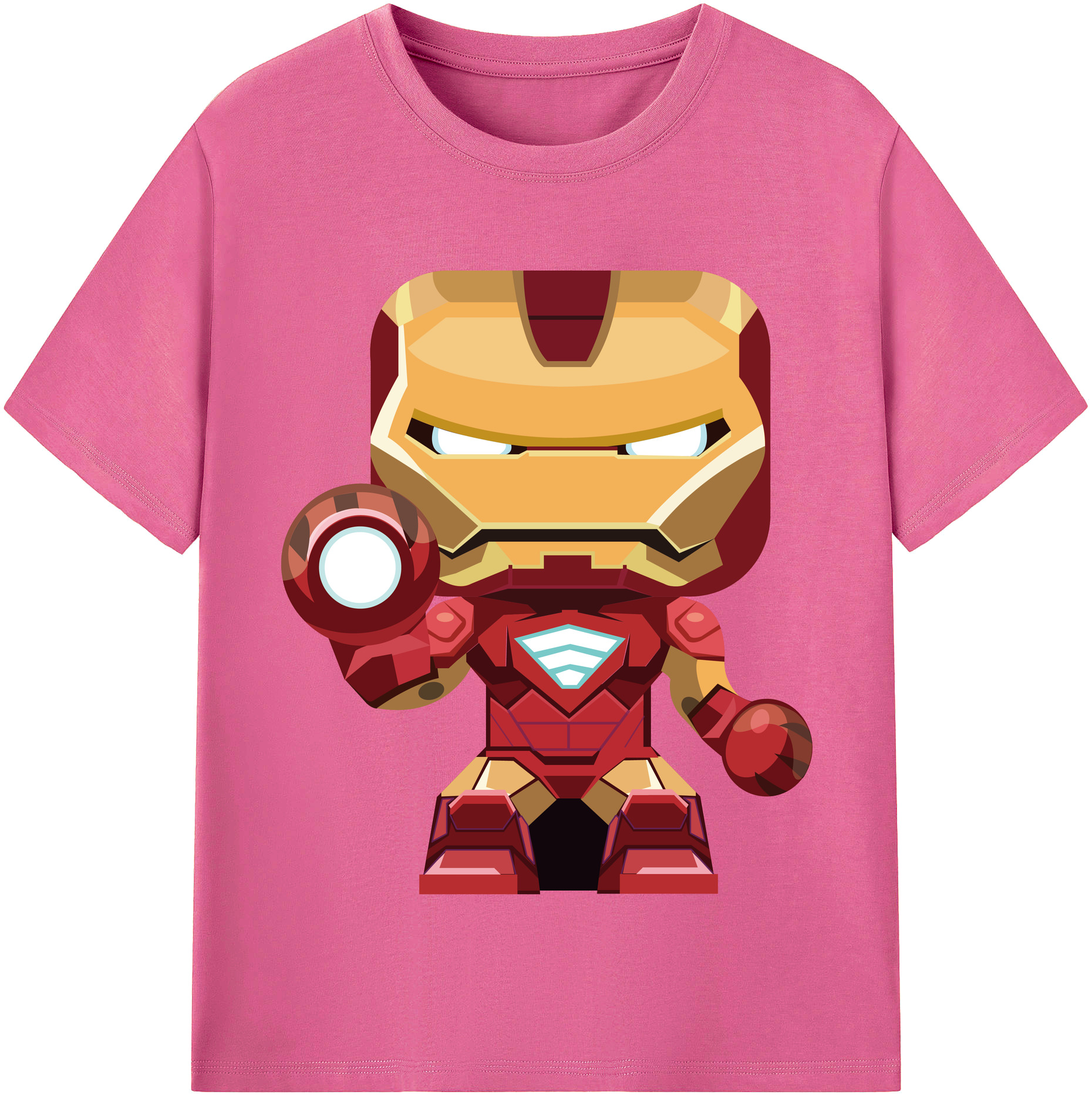 （画像用） アベンジャーズ The Avengers レディースカジュアルプリントTシャツ（綿100％）