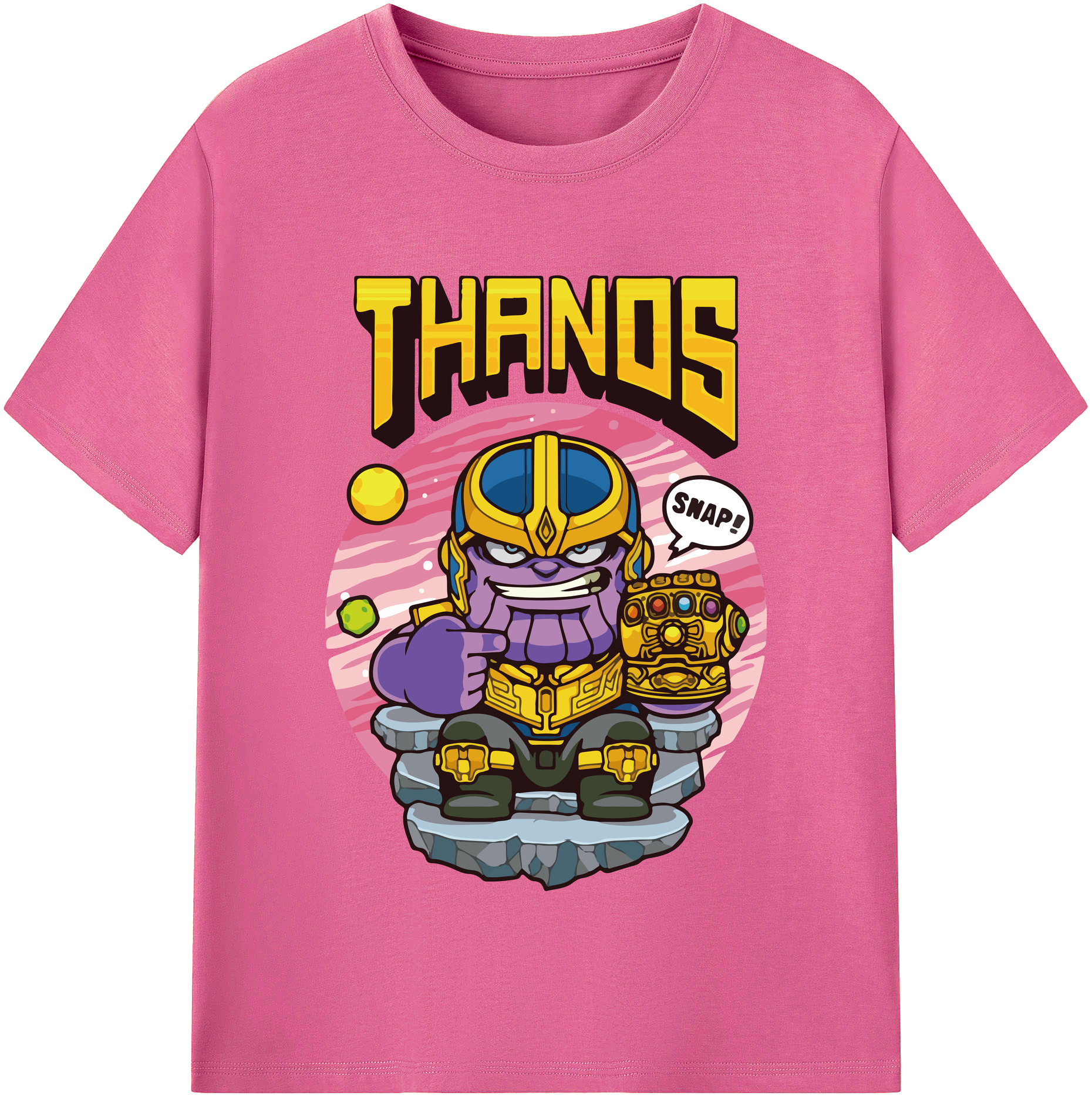 （画像用） アベンジャーズ The Avengers レディースカジュアルプリントTシャツ（綿100％）