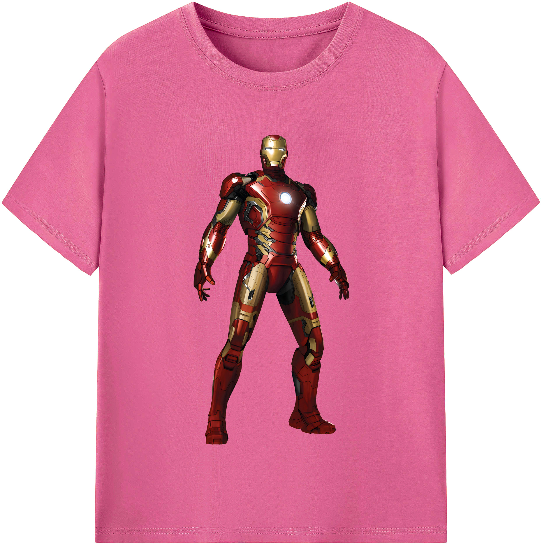（画像用） アベンジャーズ The Avengers レディースカジュアルプリントTシャツ（綿100％）