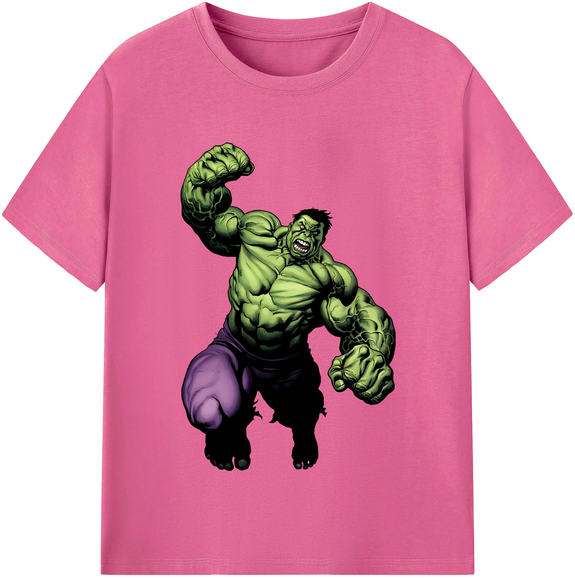 （画像用） アベンジャーズ The Avengers レディースカジュアルプリントTシャツ（綿100％）