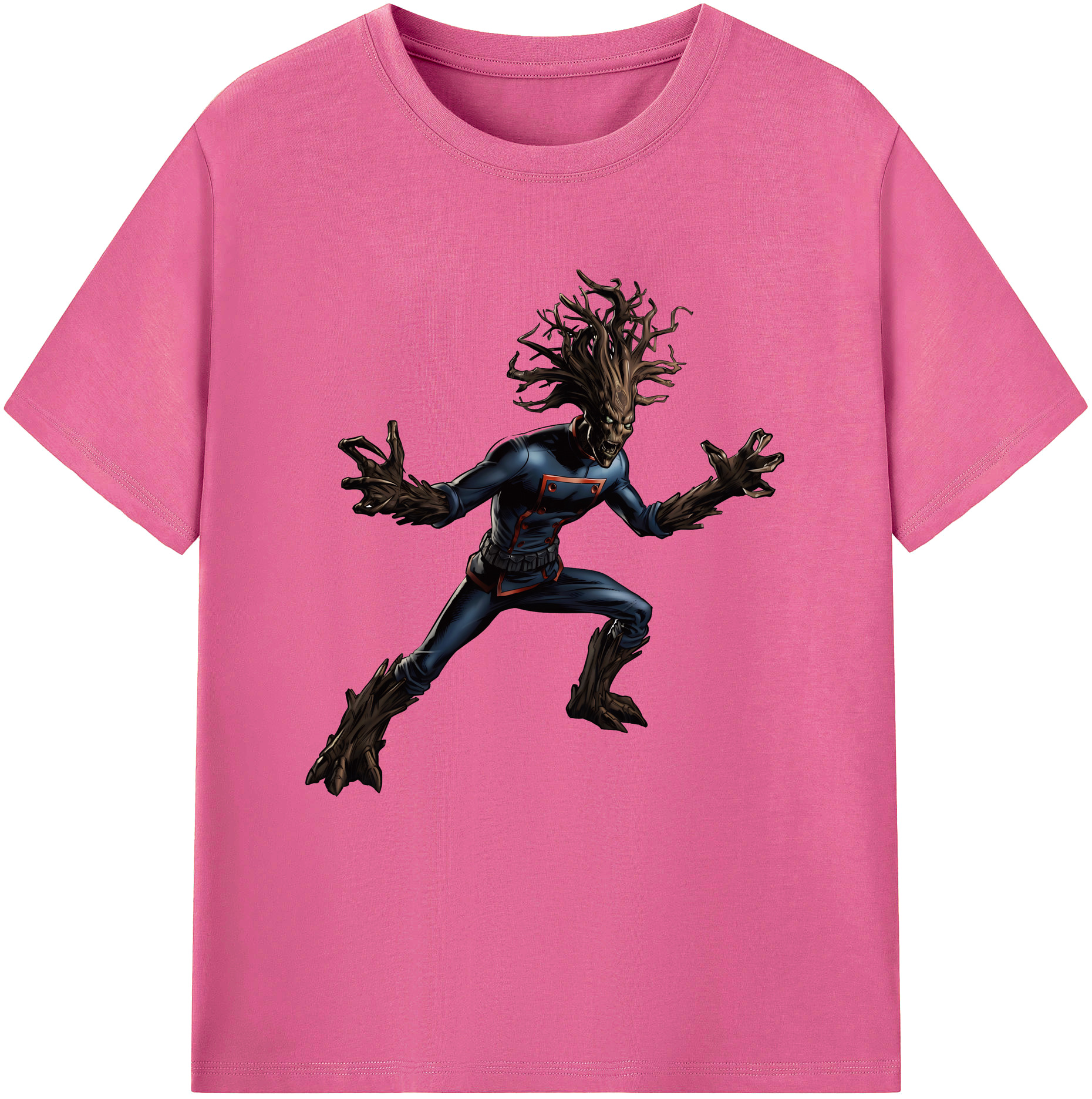 （画像用） アベンジャーズ The Avengers レディースカジュアルプリントTシャツ（綿100％）