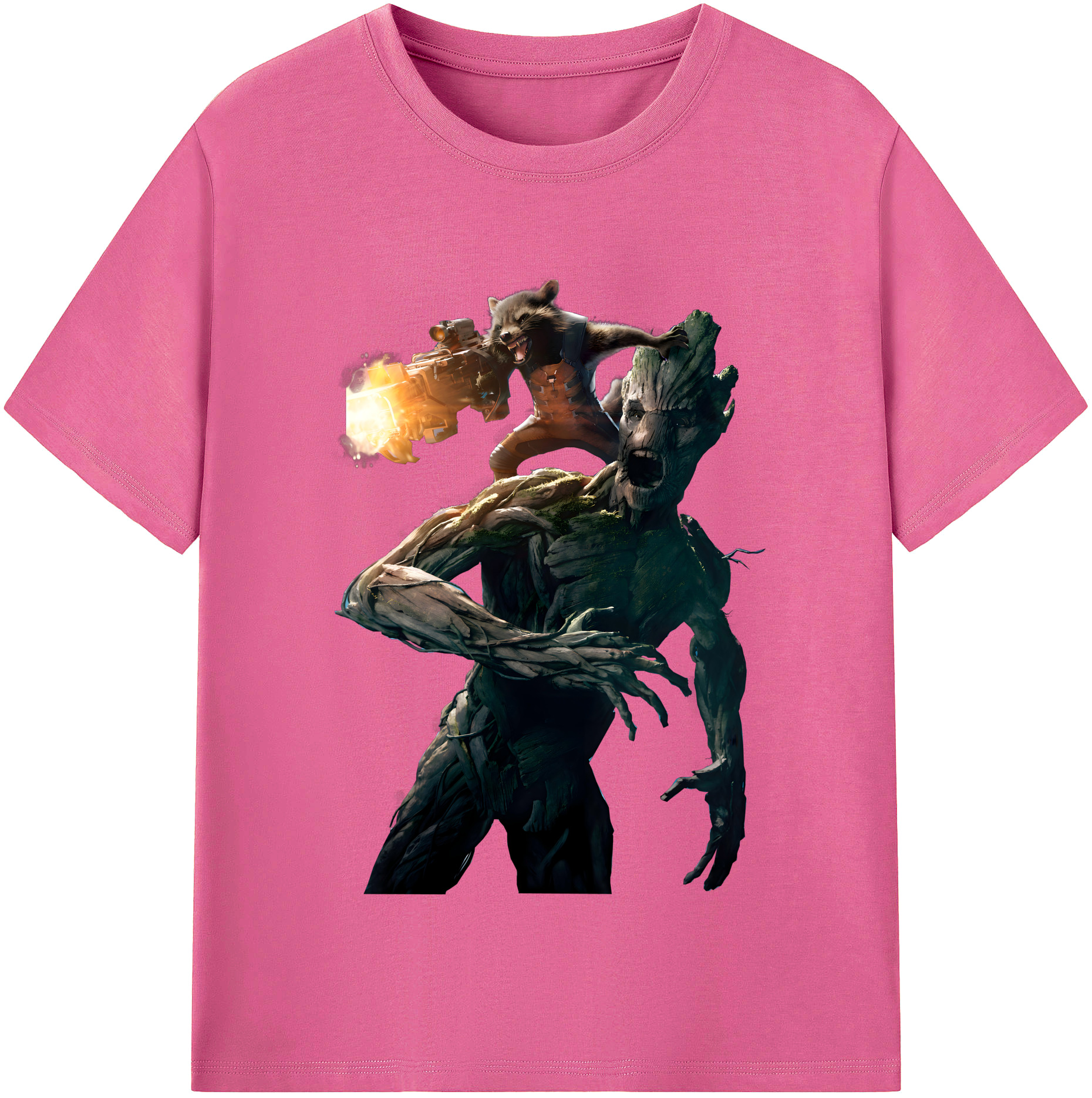 （画像用） アベンジャーズ The Avengers レディースカジュアルプリントTシャツ（綿100％）