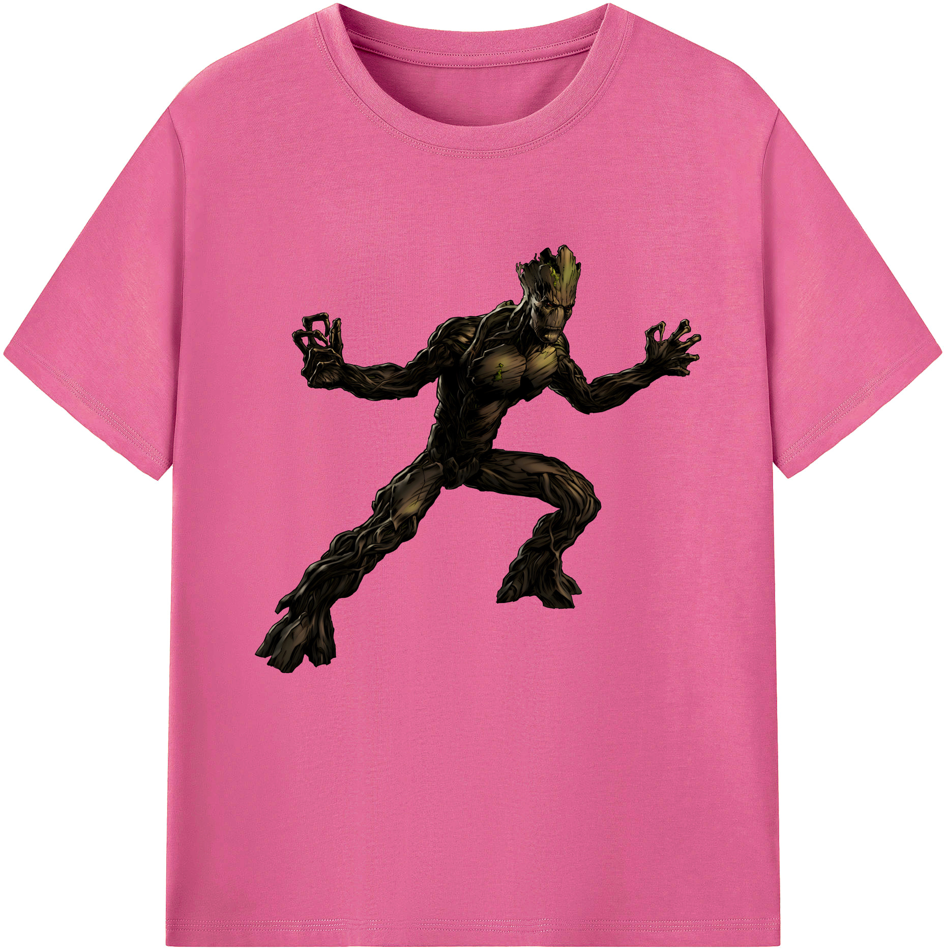 （画像用） アベンジャーズ The Avengers レディースカジュアルプリントTシャツ（綿100％）
