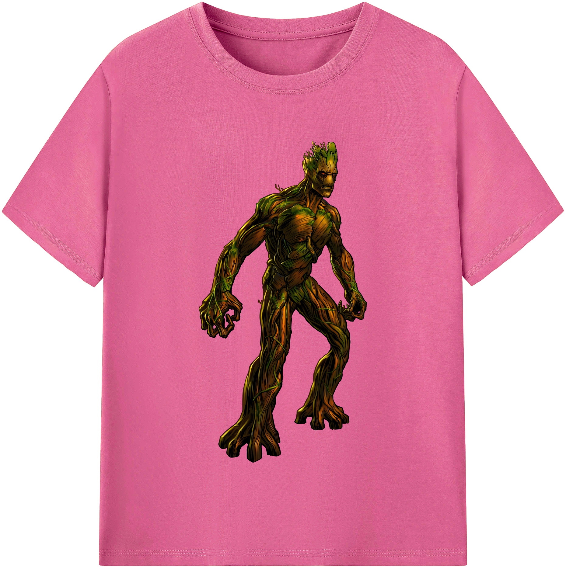 （画像用） アベンジャーズ The Avengers レディースカジュアルプリントTシャツ（綿100％）