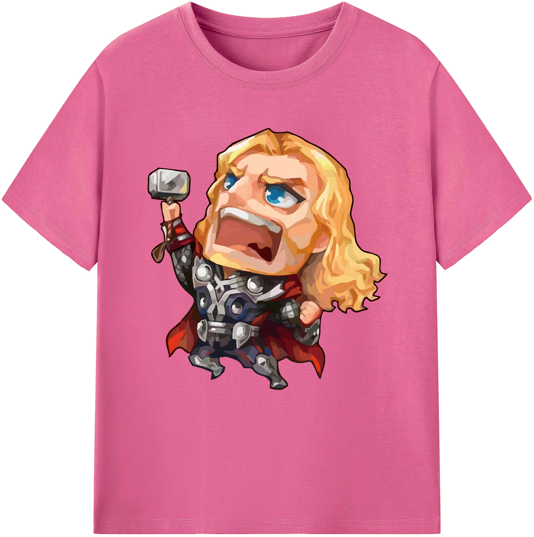 （画像用） アベンジャーズ The Avengers レディースカジュアルプリントTシャツ（綿100％）