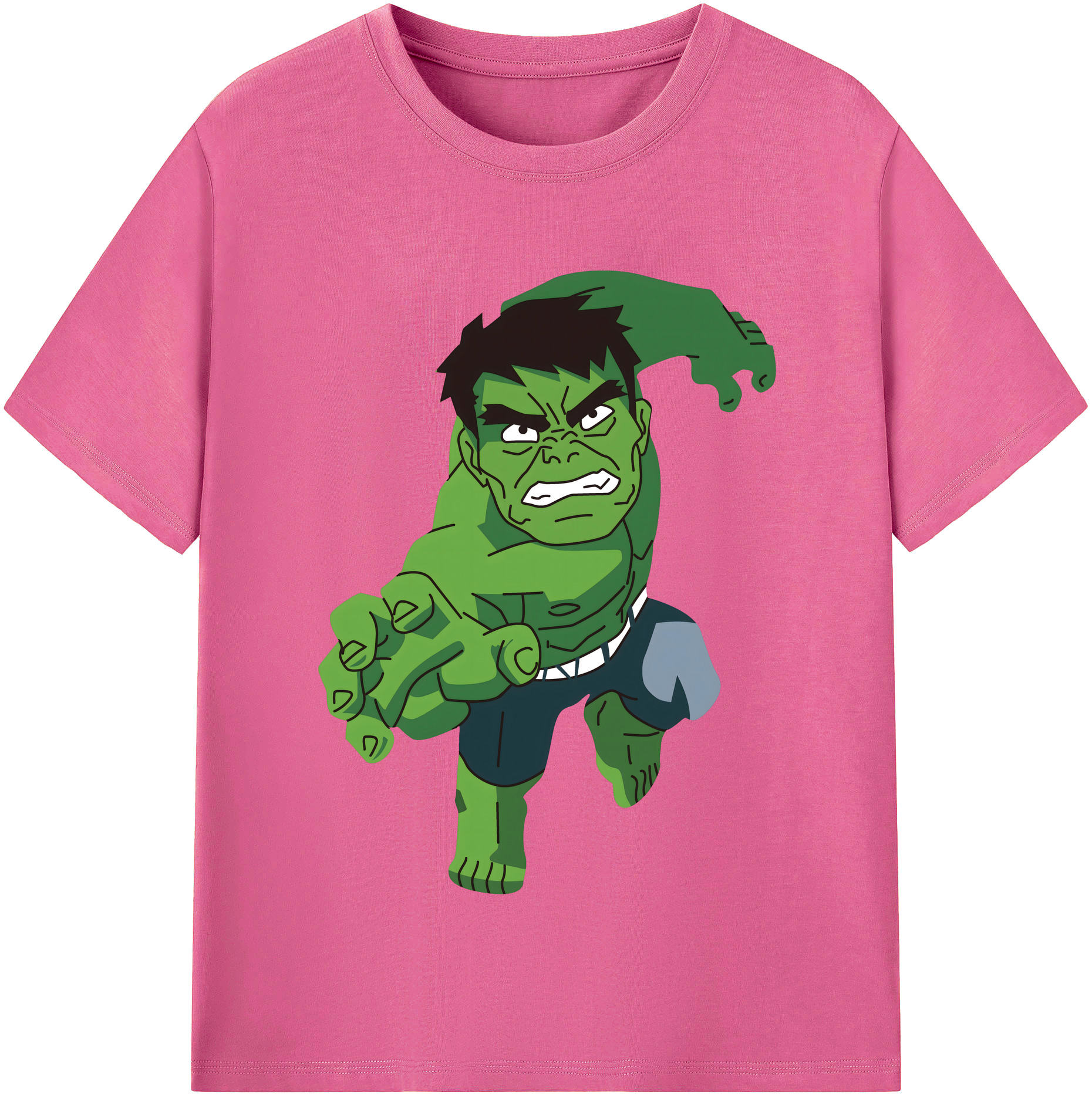 （画像用） アベンジャーズ The Avengers レディースカジュアルプリントTシャツ（綿100％）
