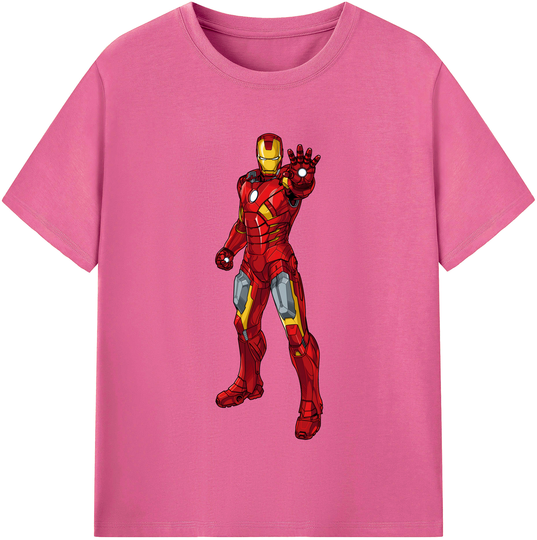 （画像用） アベンジャーズ The Avengers レディースカジュアルプリントTシャツ（綿100％）