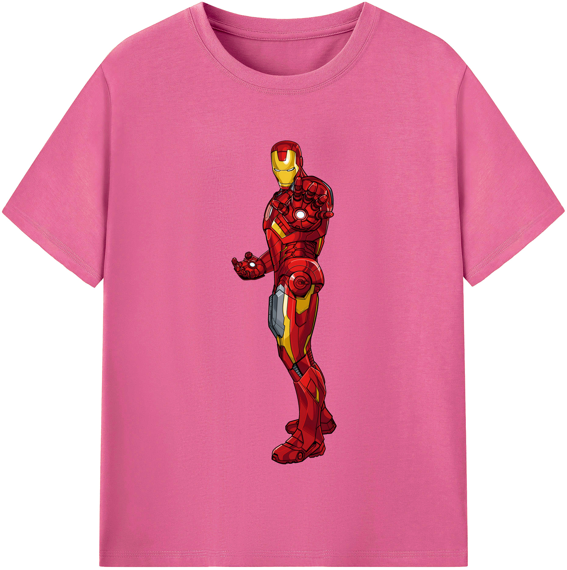 （画像用） アベンジャーズ The Avengers レディースカジュアルプリントTシャツ（綿100％）