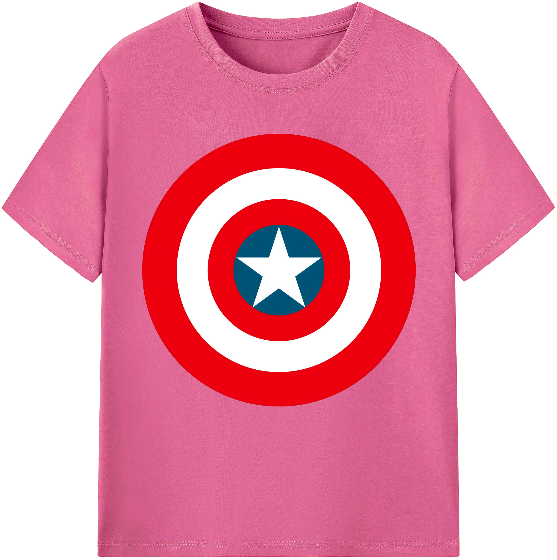 （画像用） アベンジャーズ The Avengers レディースカジュアルプリントTシャツ（綿100％）