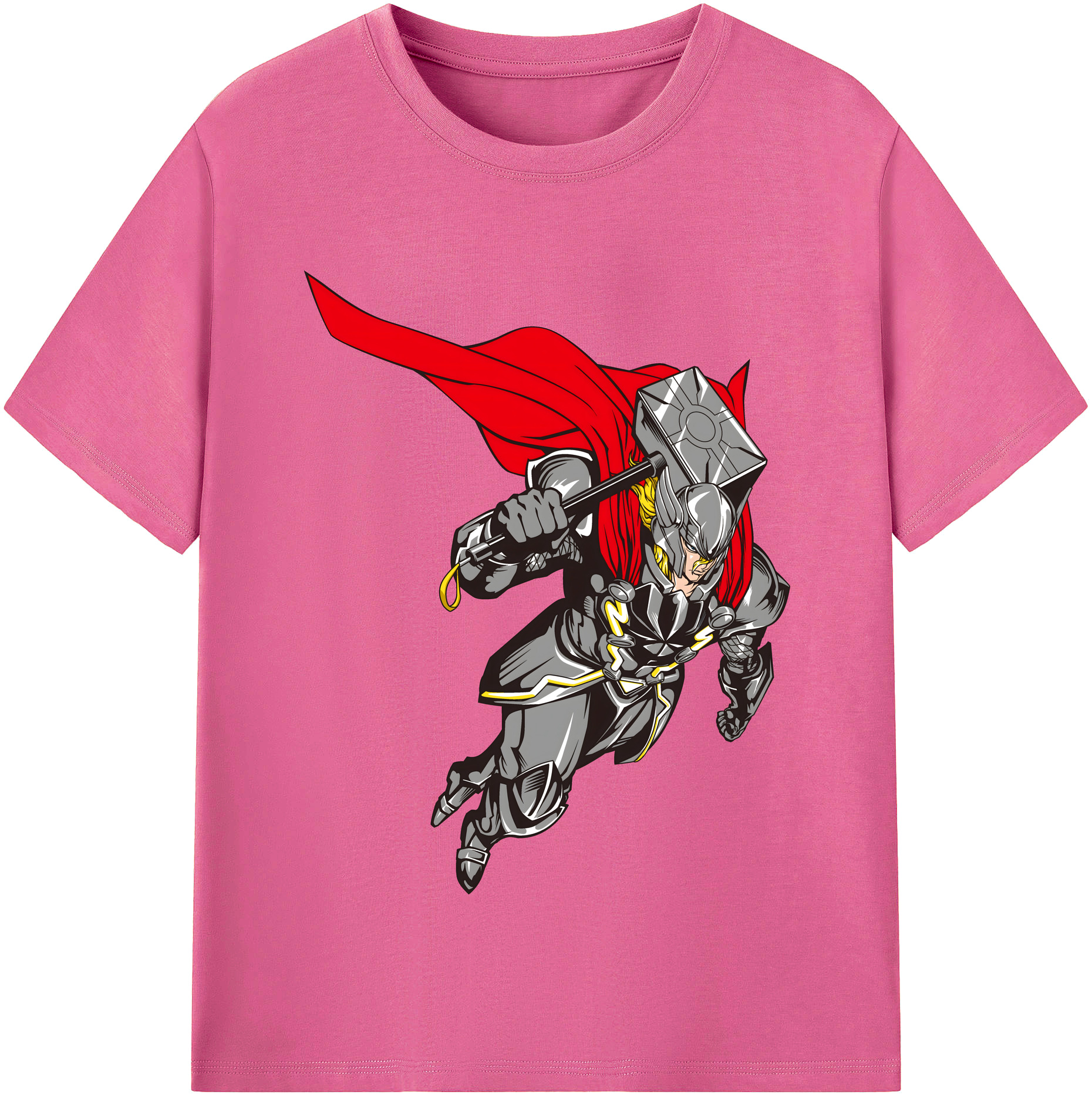（画像用） アベンジャーズ The Avengers レディースカジュアルプリントTシャツ（綿100％）