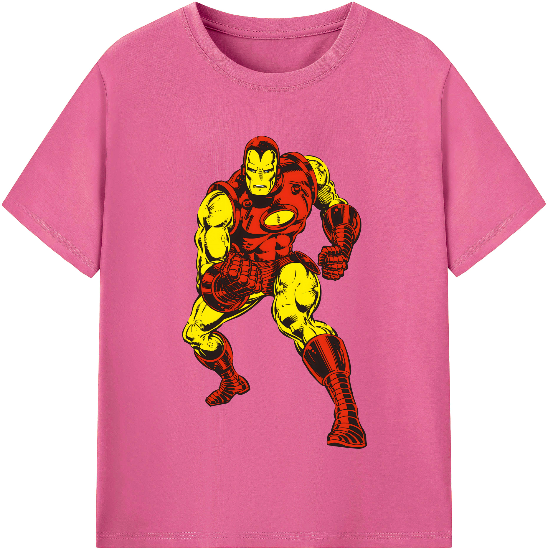 （画像用） アベンジャーズ The Avengers レディースカジュアルプリントTシャツ（綿100％）