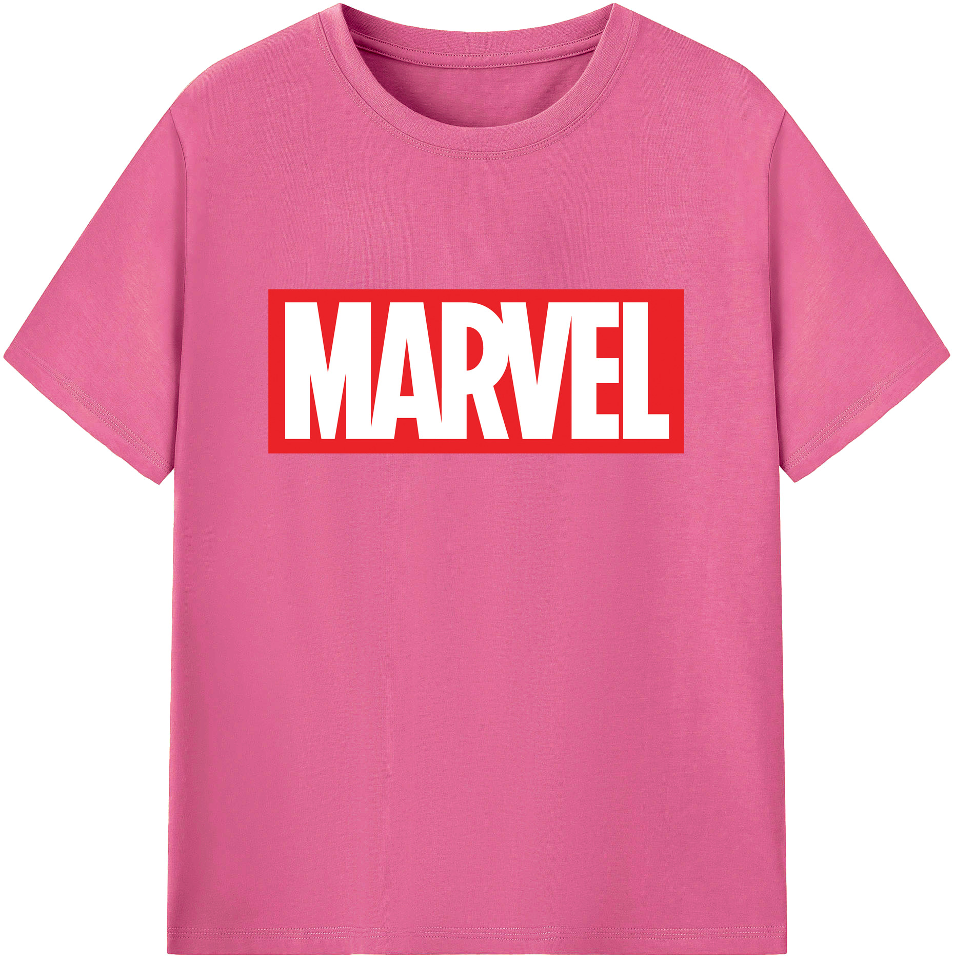 （画像用） アベンジャーズ The Avengers レディースカジュアルプリントTシャツ（綿100％）