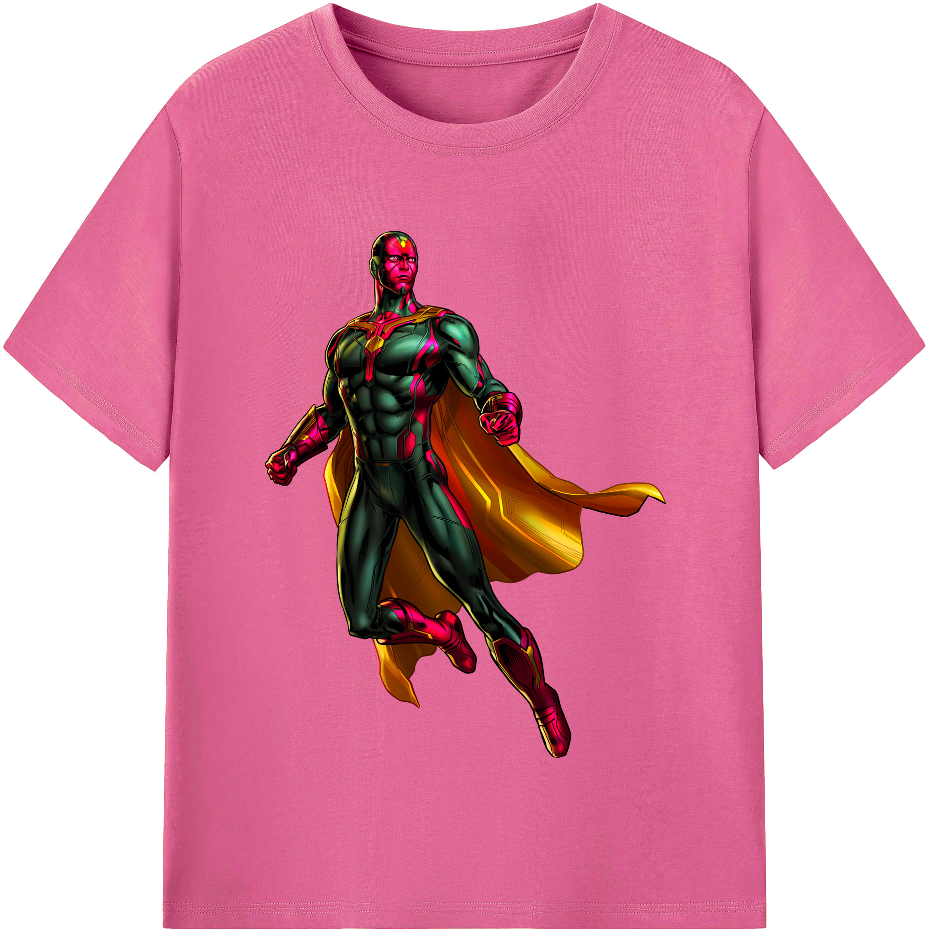 （画像用） アベンジャーズ The Avengers レディースカジュアルプリントTシャツ（綿100％）