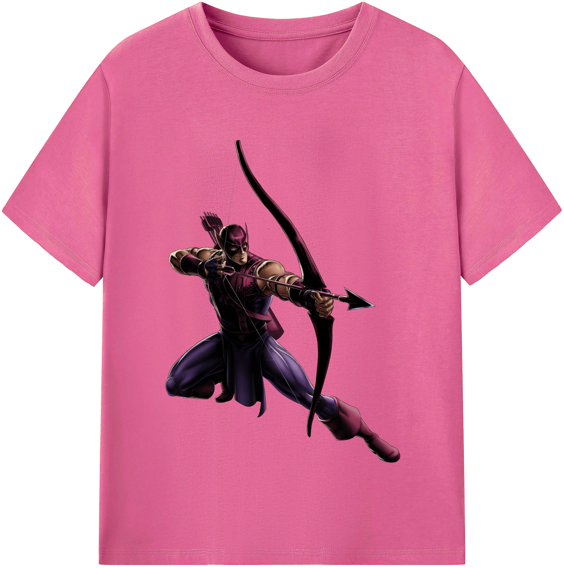 （画像用） アベンジャーズ The Avengers レディースカジュアルプリントTシャツ（綿100％）