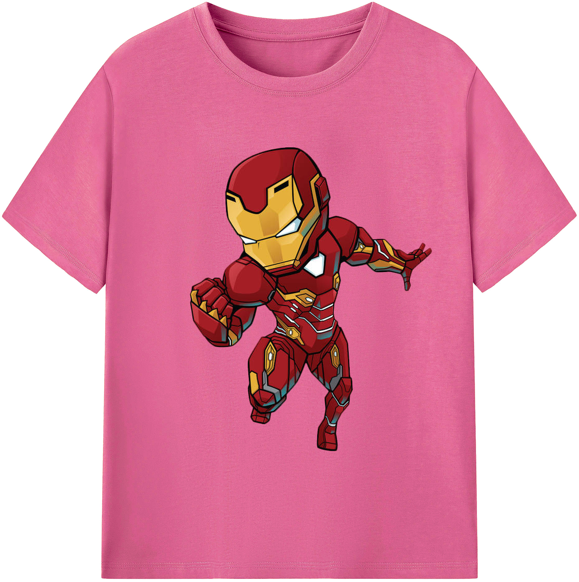 （画像用） アベンジャーズ The Avengers レディースカジュアルプリントTシャツ（綿100％）