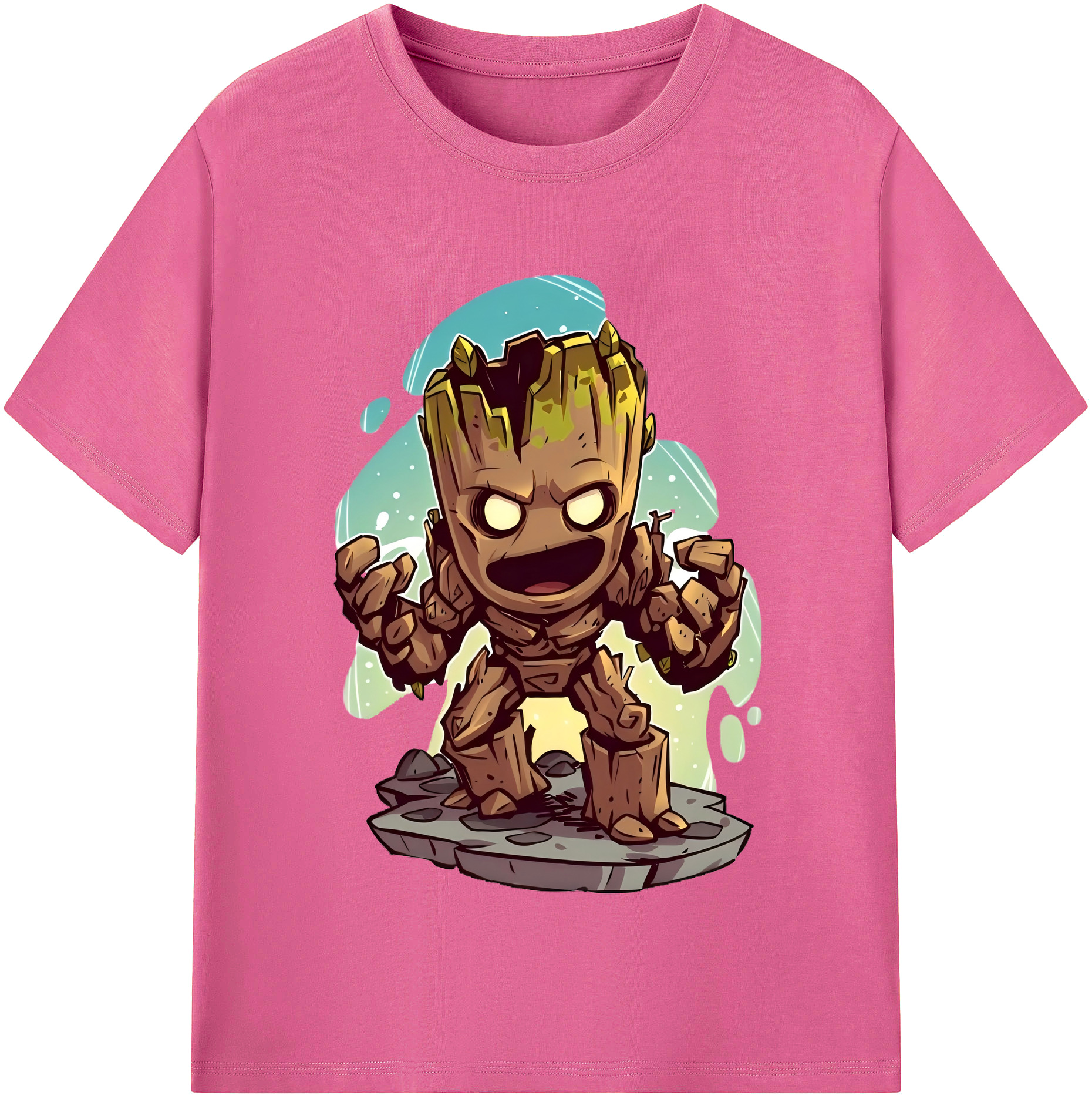 （画像用） アベンジャーズ The Avengers レディースカジュアルプリントTシャツ（綿100％）