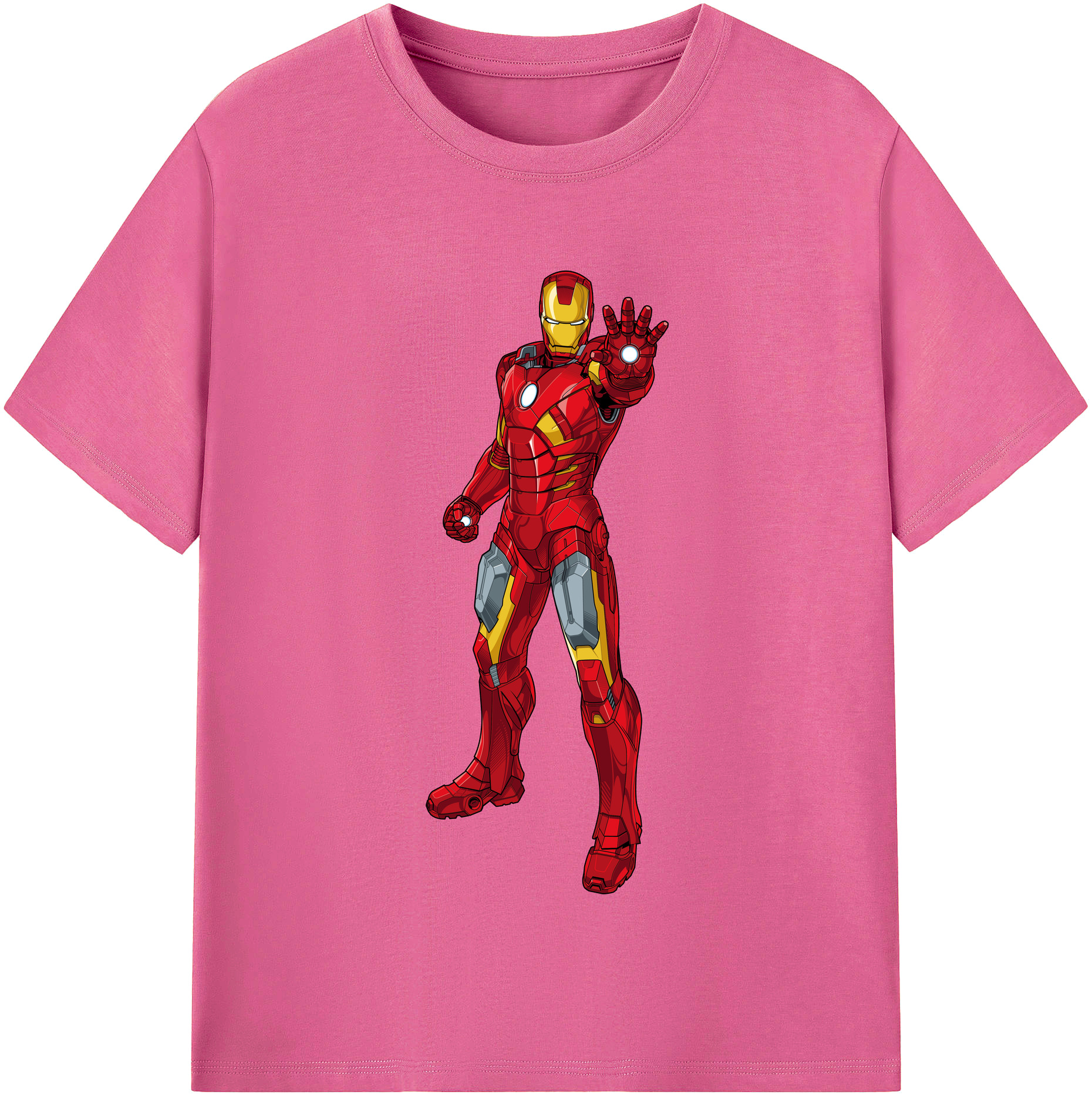 （画像用） アベンジャーズ The Avengers レディースカジュアルプリントTシャツ（綿100％）