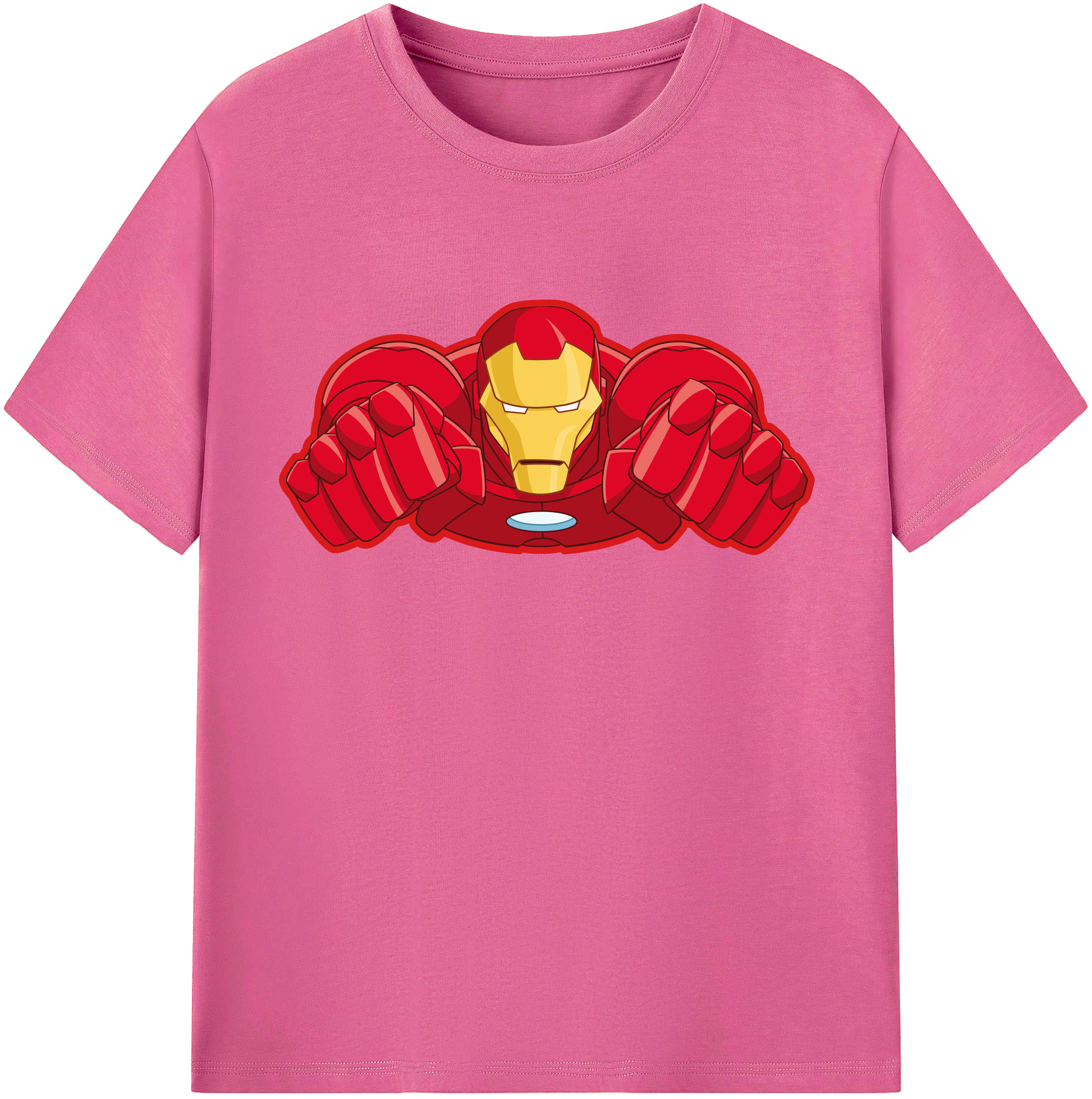 （画像用） アベンジャーズ The Avengers レディースカジュアルプリントTシャツ（綿100％）
