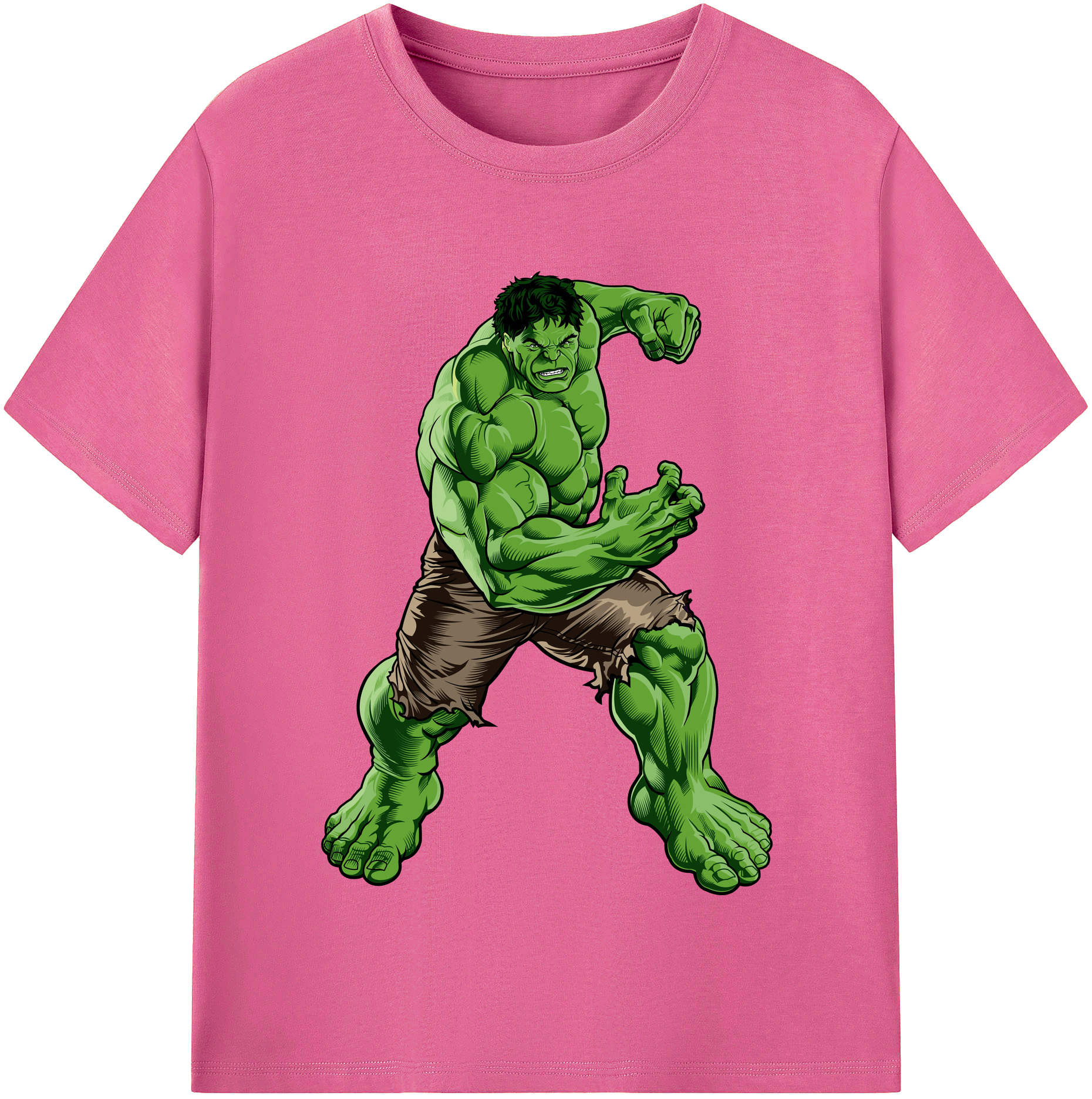 （画像用） アベンジャーズ The Avengers レディースカジュアルプリントTシャツ（綿100％）