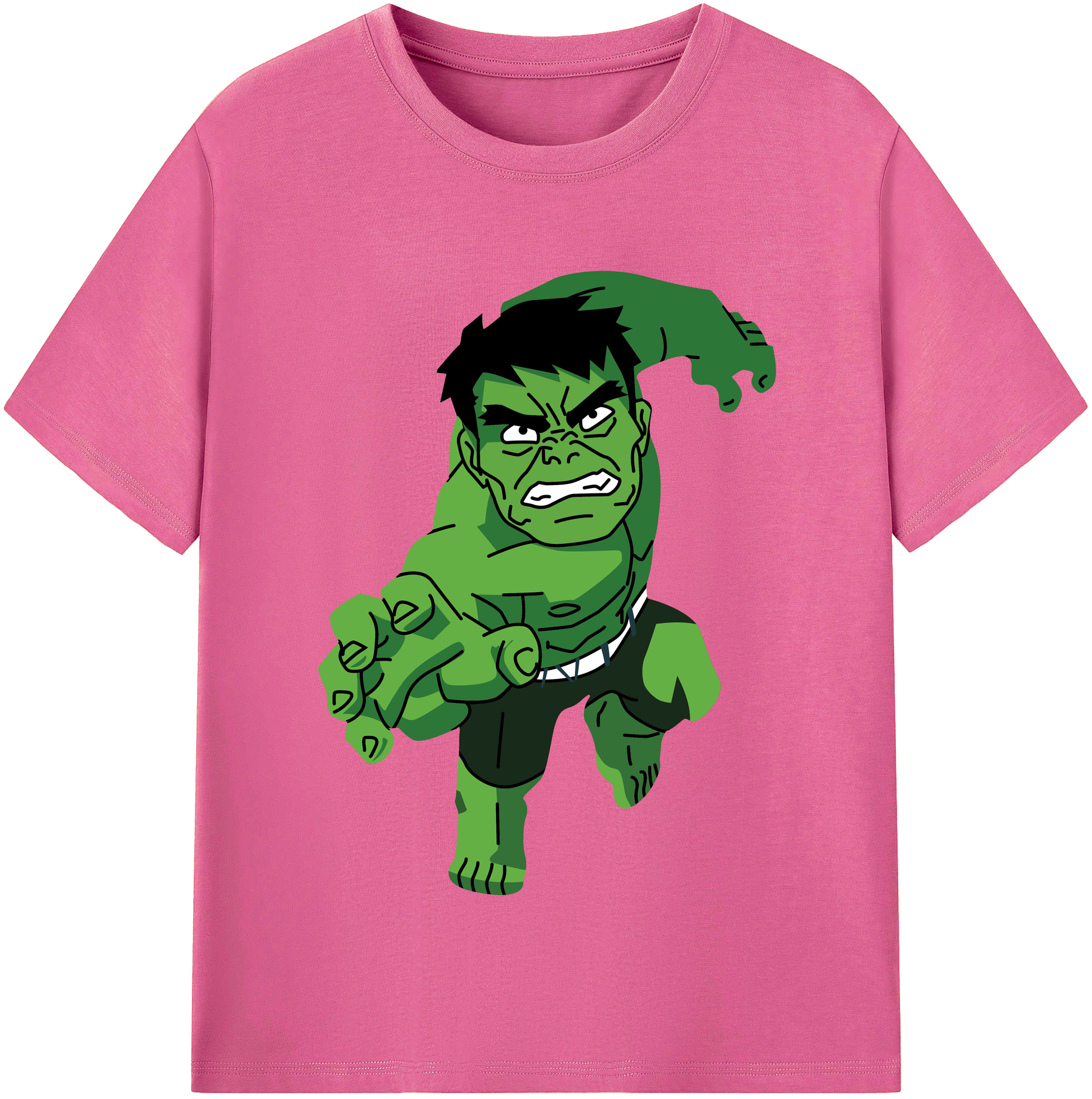 （画像用） アベンジャーズ The Avengers レディースカジュアルプリントTシャツ（綿100％）