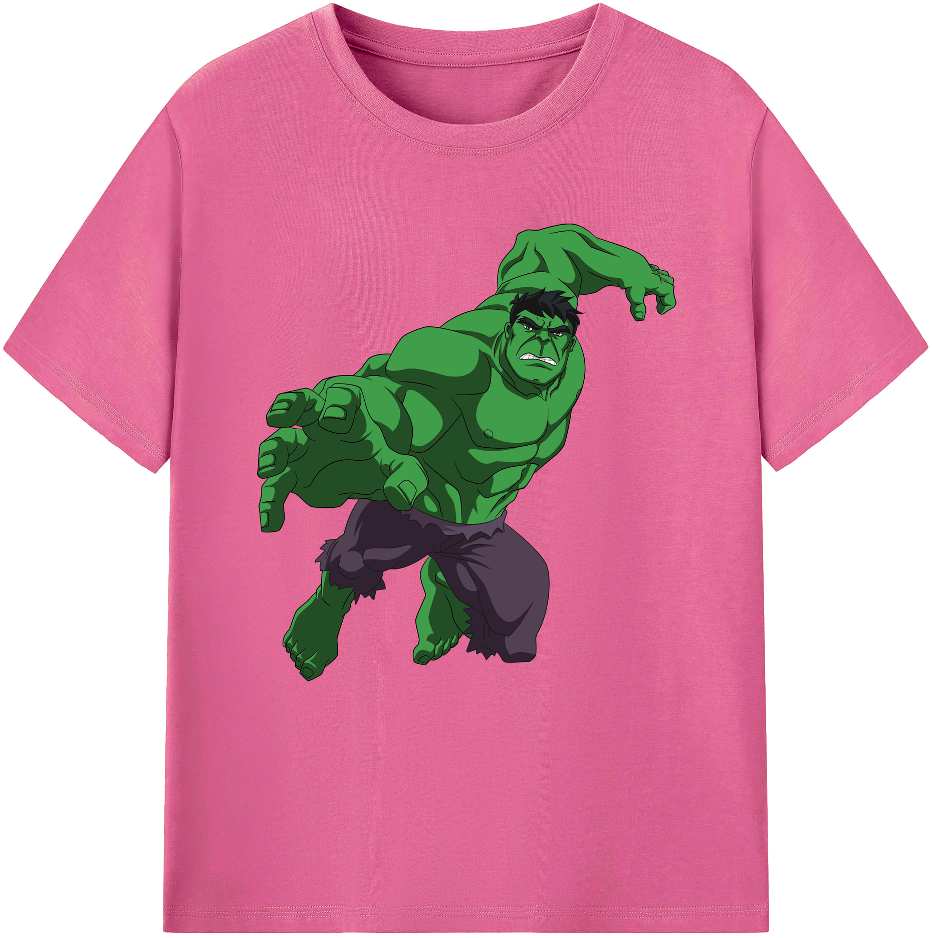 （画像用） アベンジャーズ The Avengers レディースカジュアルプリントTシャツ（綿100％）