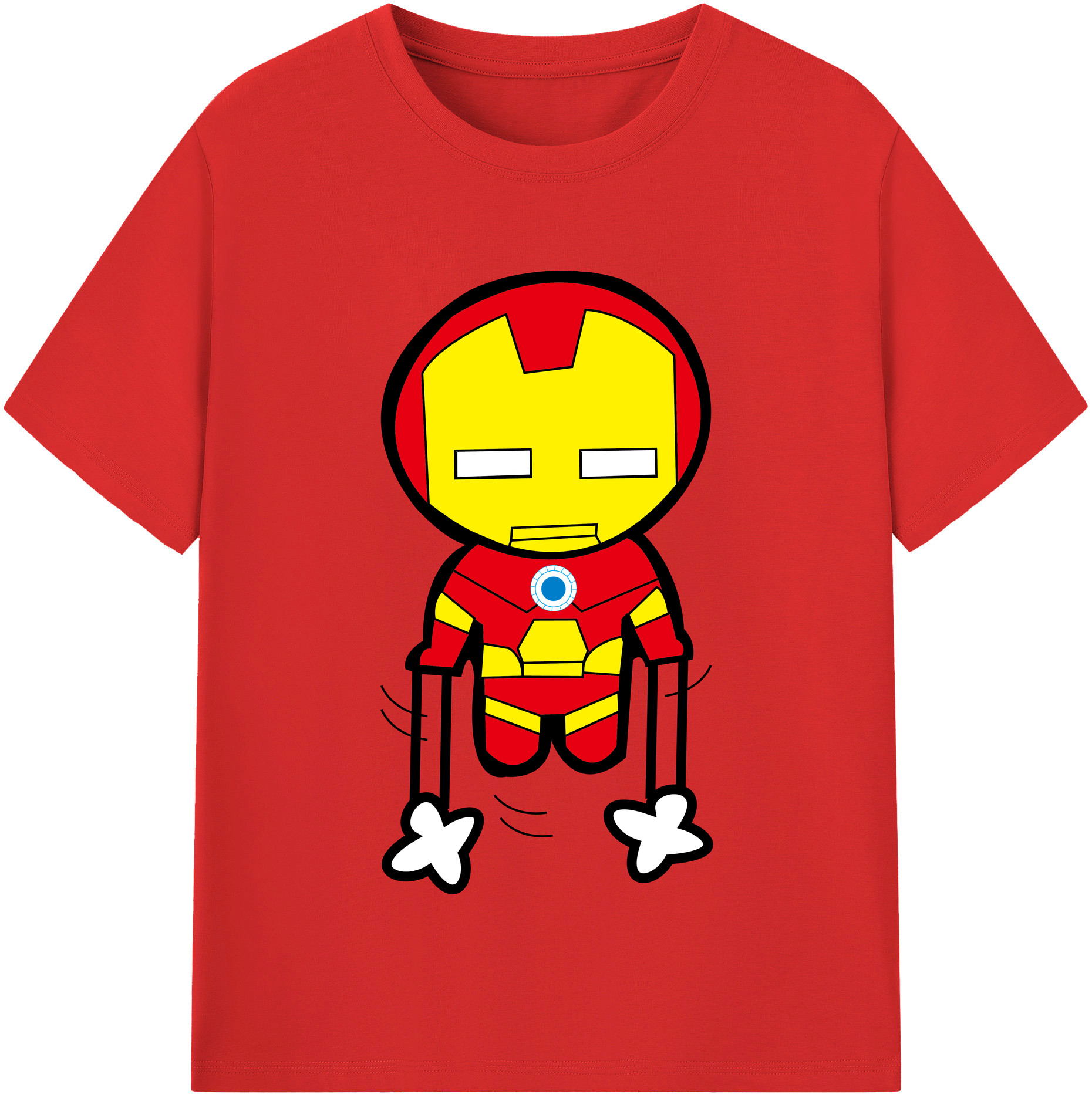 （画像用） アベンジャーズ The Avengers レディースカジュアルプリントTシャツ（綿100％）