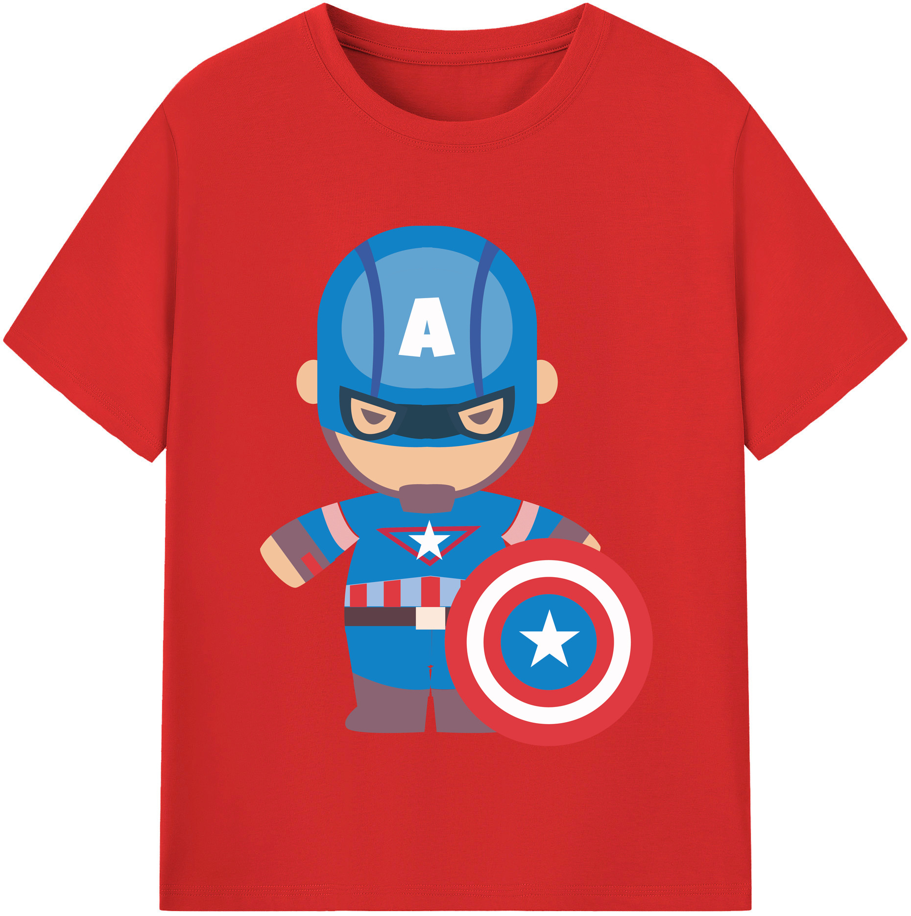 （画像用） アベンジャーズ The Avengers レディースカジュアルプリントTシャツ（綿100％）
